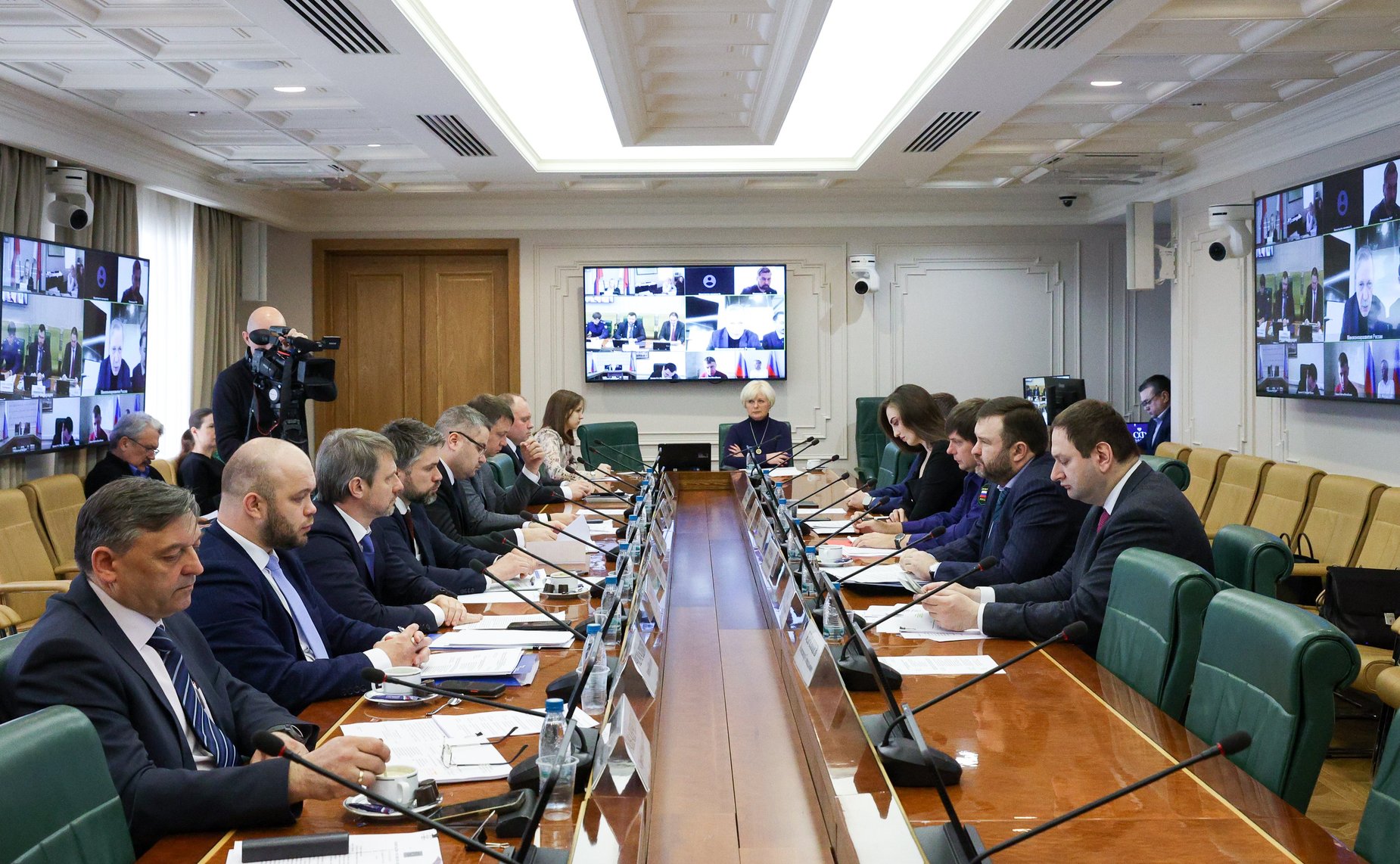 Совещание Комитета Совета Федерации по экономической политике на тему «Вопросы выполнения плана мероприятий по реализации стратегии устойчивого развития Приазовья до 2040 года»