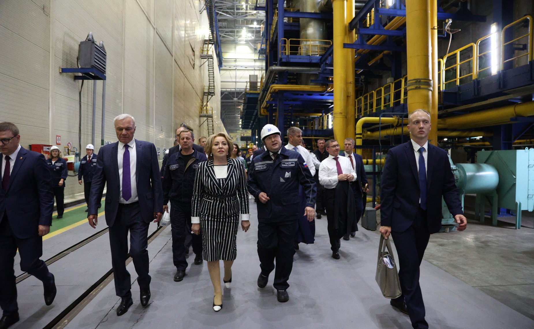 Валентина Матвиенко посетила ПАО «ММК»