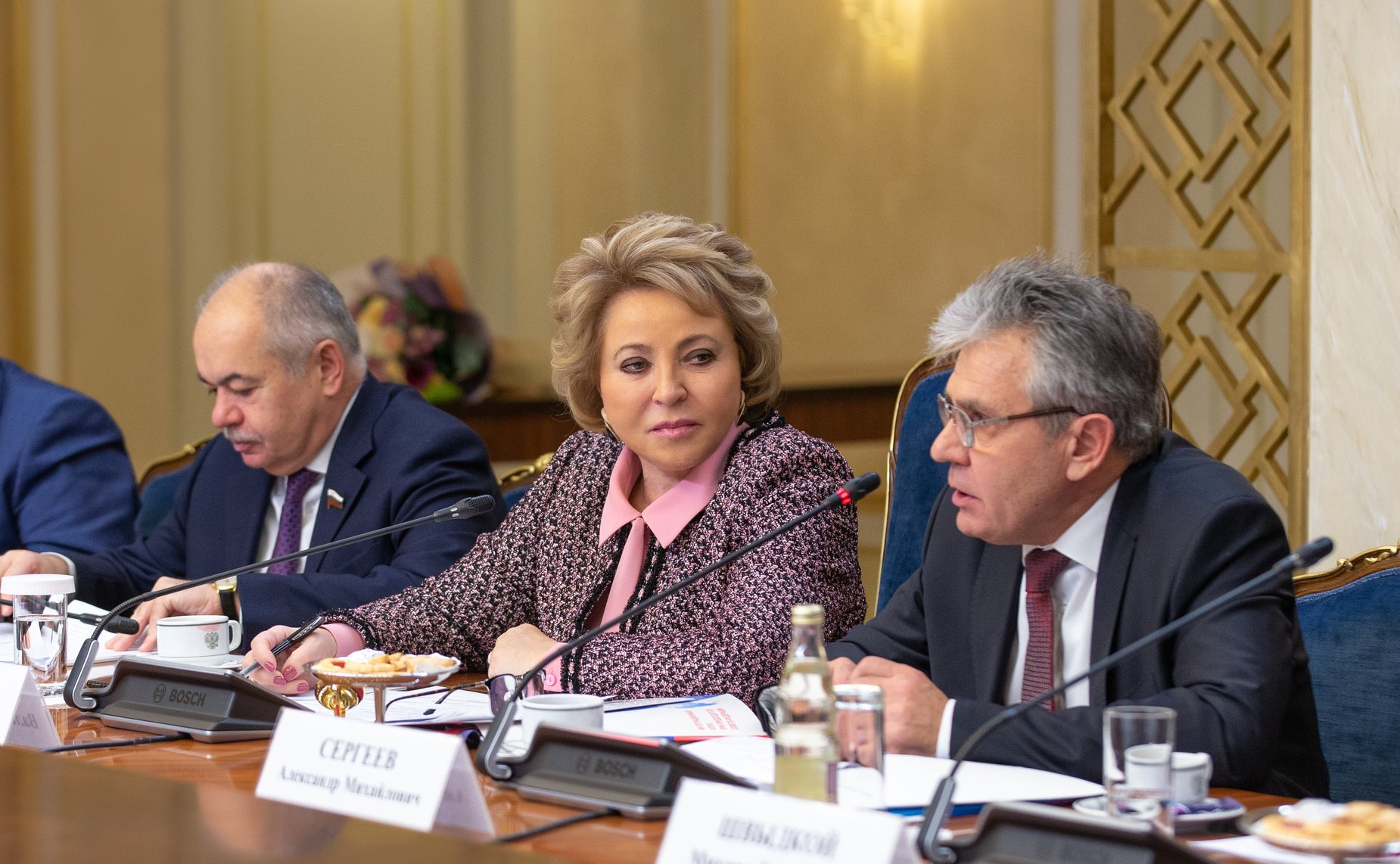 Заседание правления Интеграционного клуба при Председателе СФ