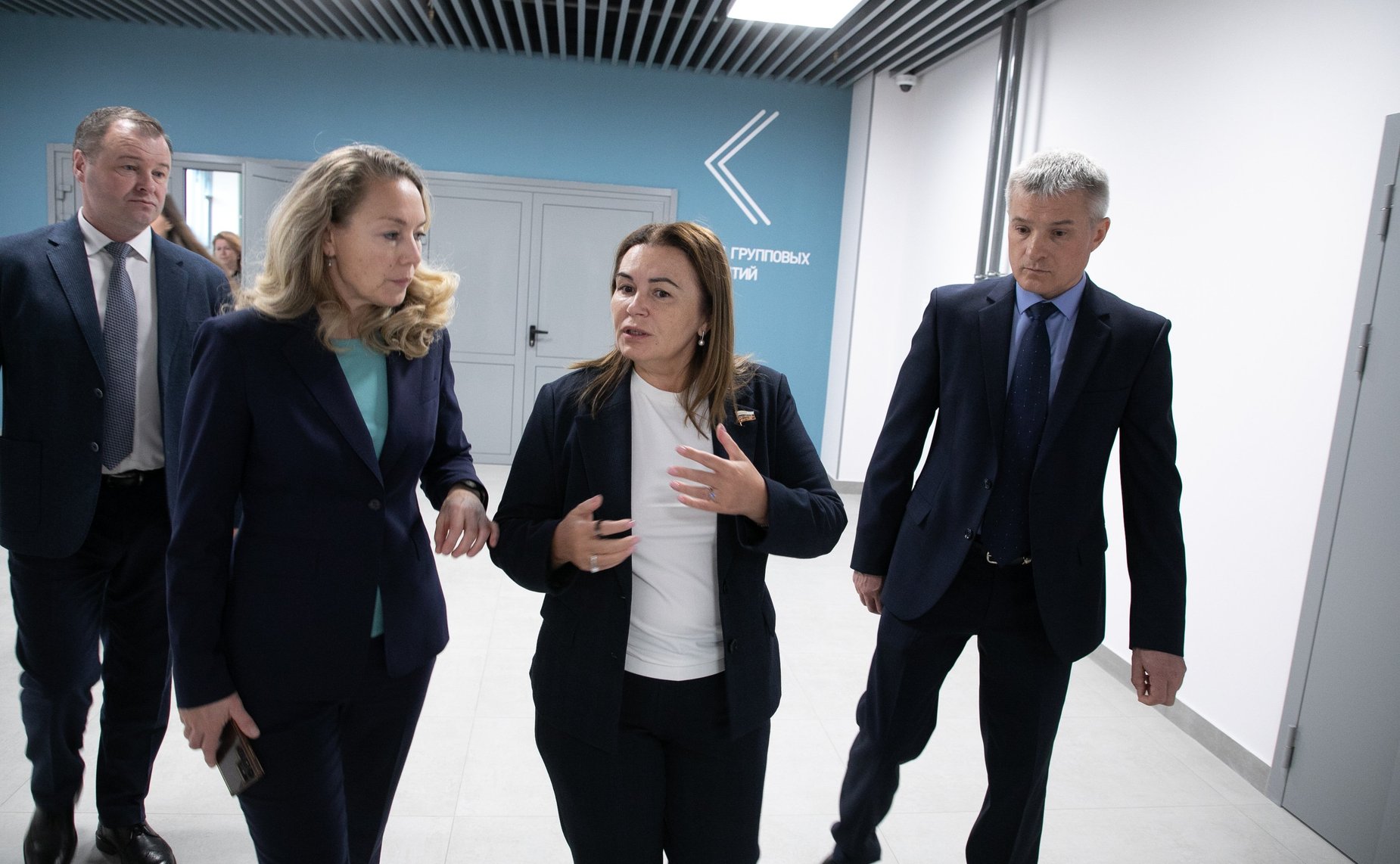 Сенаторы посетили Центр физкультурной и спортивной работы «Олимпия» Тюменского муниципального района