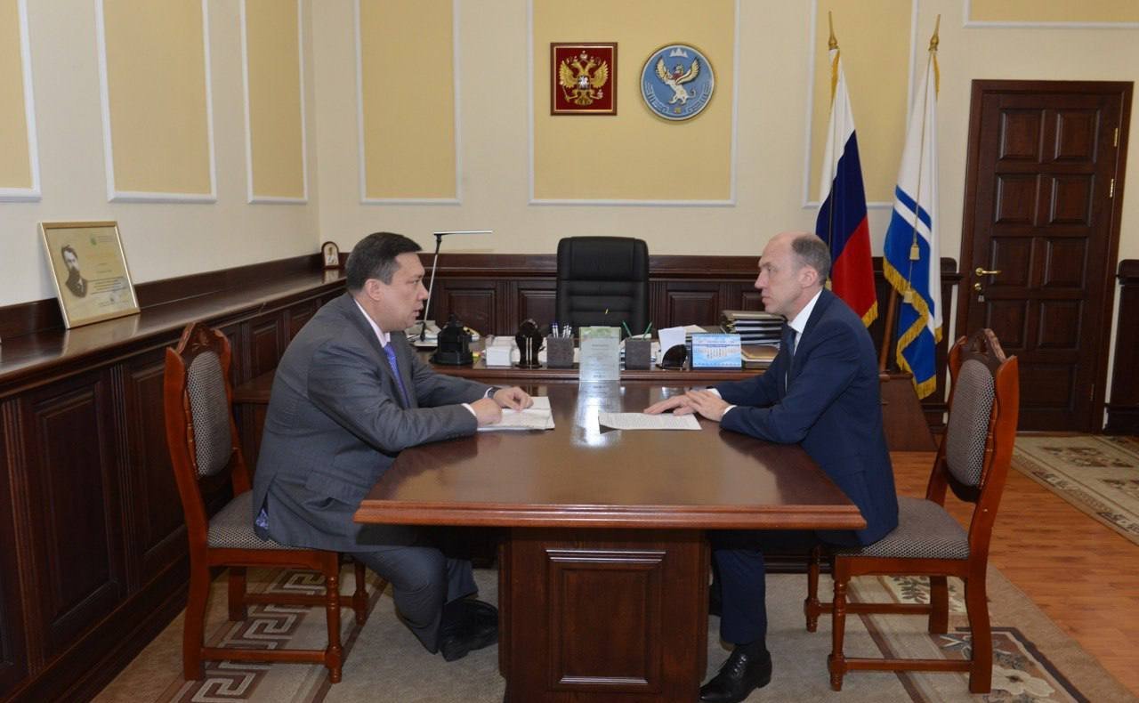 Владимир Полетаев принял участие в открытии социально значимых объектов в Республике Алтай