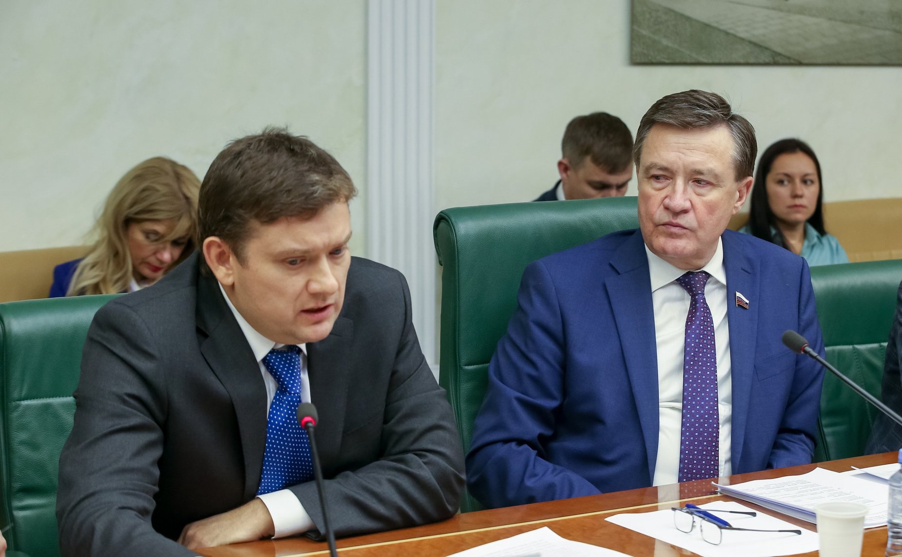 Николай Журавлев и Сергей Рябухин