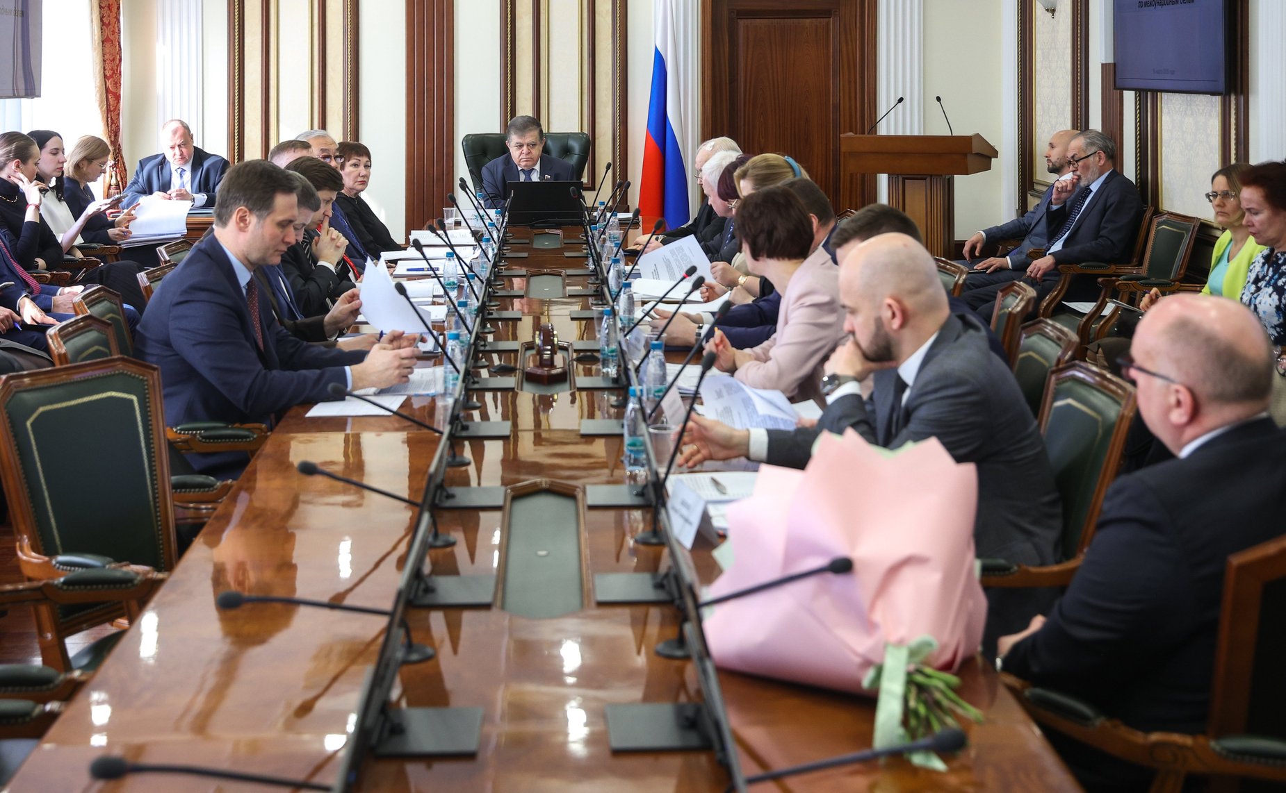 Заседание Комитета Совета Федерации по международным делам