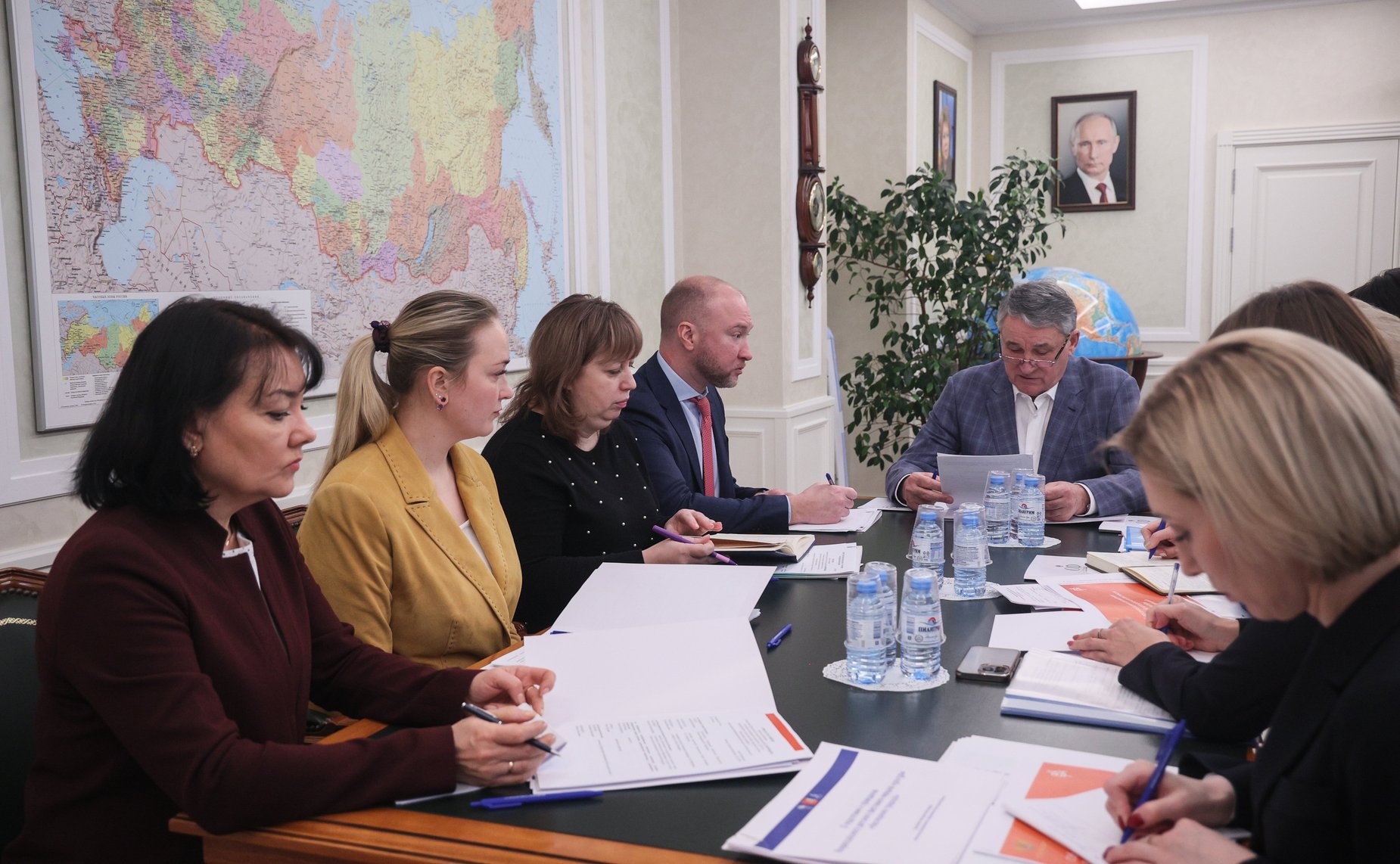 Совещание по вопросу организации и проведения финала Всероссийского фестиваля «Наследники традиций» и каникулярной профориентационной школы «За безопасность»