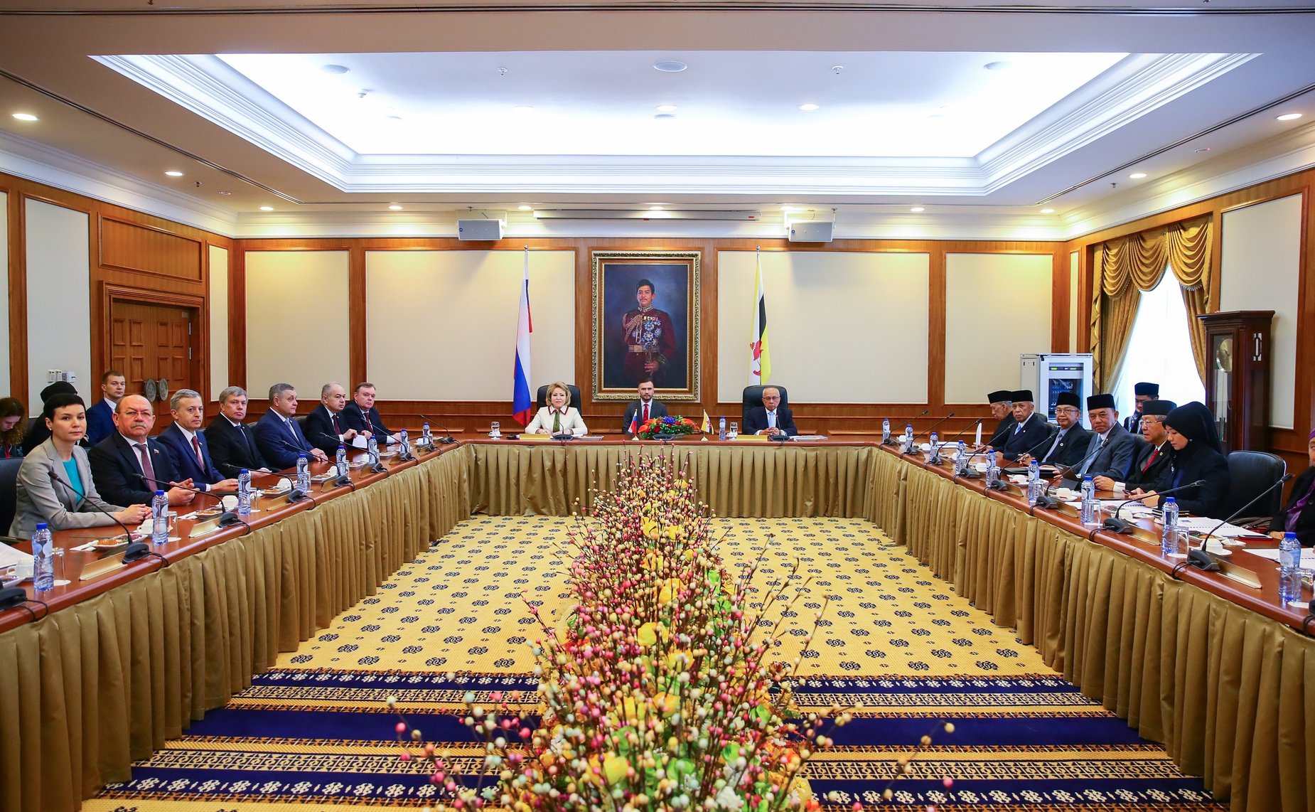 Официальный визит делегации Совета Федерации в Государство Бруней-Даруссалам