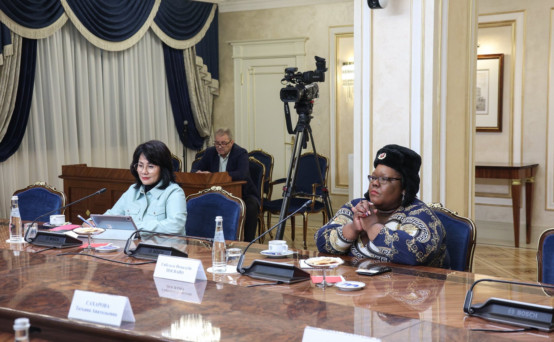 Встреча заместителя Председателя Совета Федерации Галины Кареловой с представителями «Женской двадцатки» (W20)