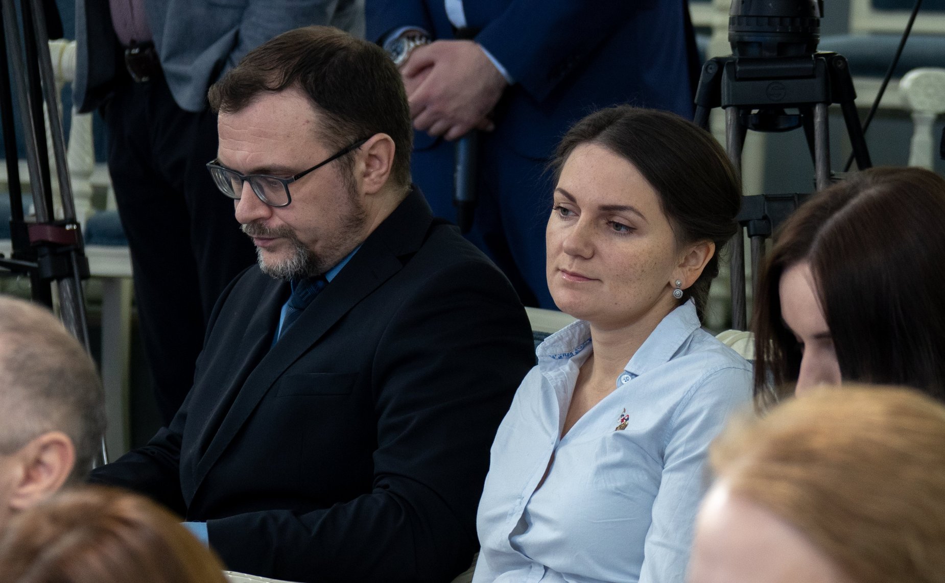 Встреча Председателя СФ В. Матвиенко с парламентскими корреспондентами