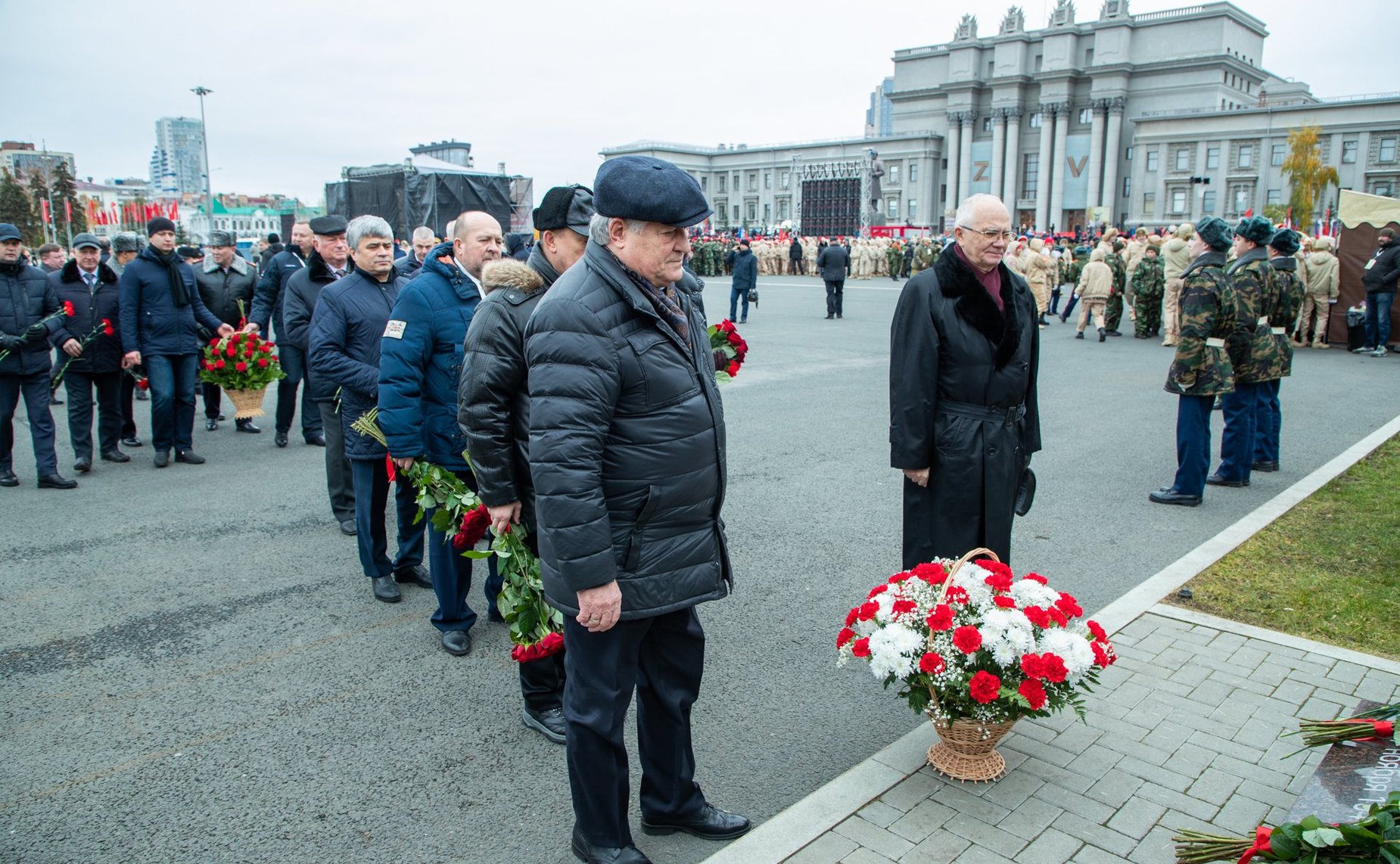Фарит Мухаметшин в Самаре принял участие в Параде Памяти, посвященном военному смотру 7 ноября 1941 года