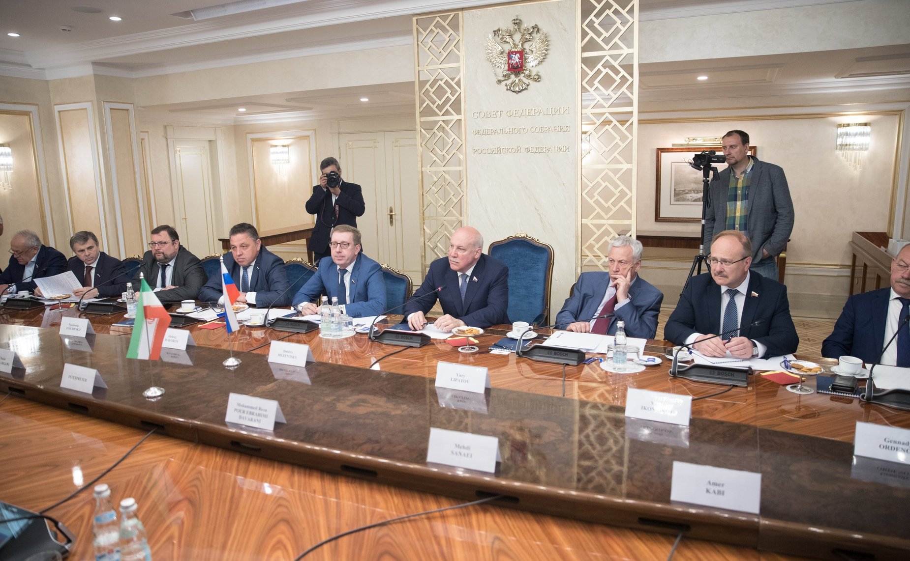 Встреча с председателем Комиссии по делам экономики Собрания исламского совета Исламской Республики Иран М. Пурэбрахими