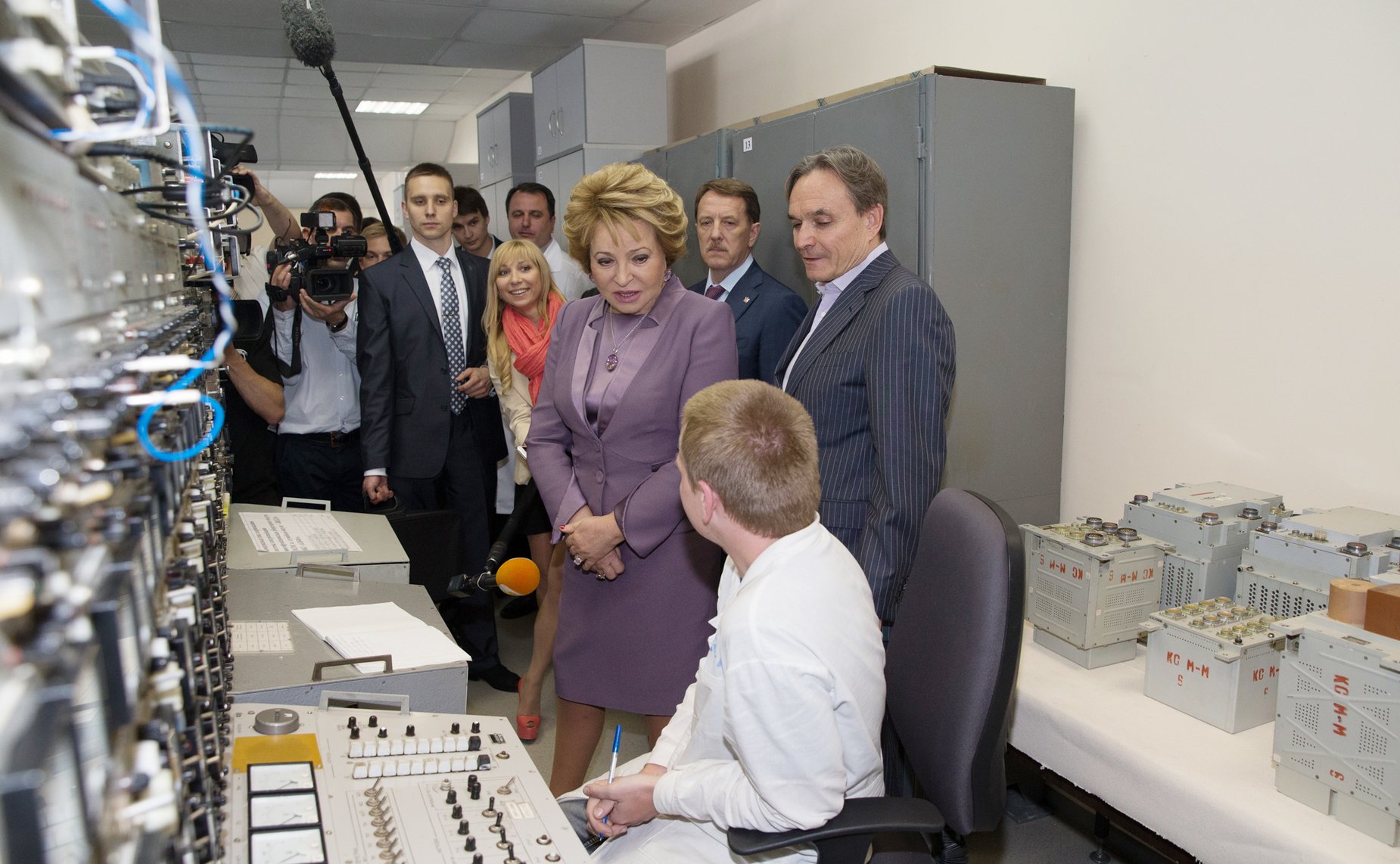 Рабочая поездка В. Матвиенко в Воронежскую область