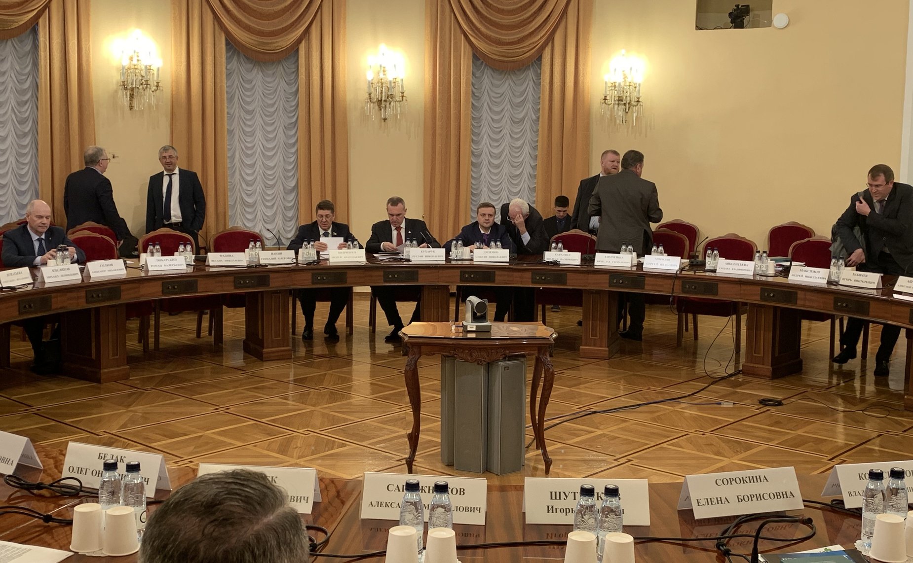 Андрей Шевченко выступил с докладом на Всероссийском совещании, посвященном Дню местного самоуправления, которое прошло в Круглом зале Дома союзов
