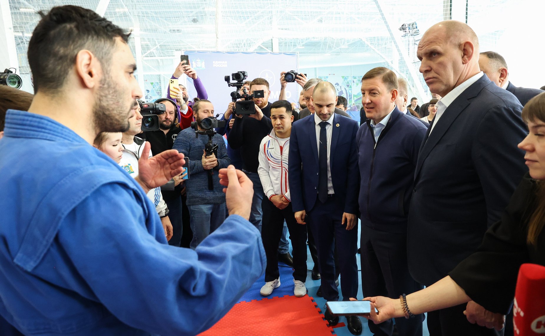 Андрей Турчак принял участие в открытии Всероссийского спортивного марафона «Сила России»