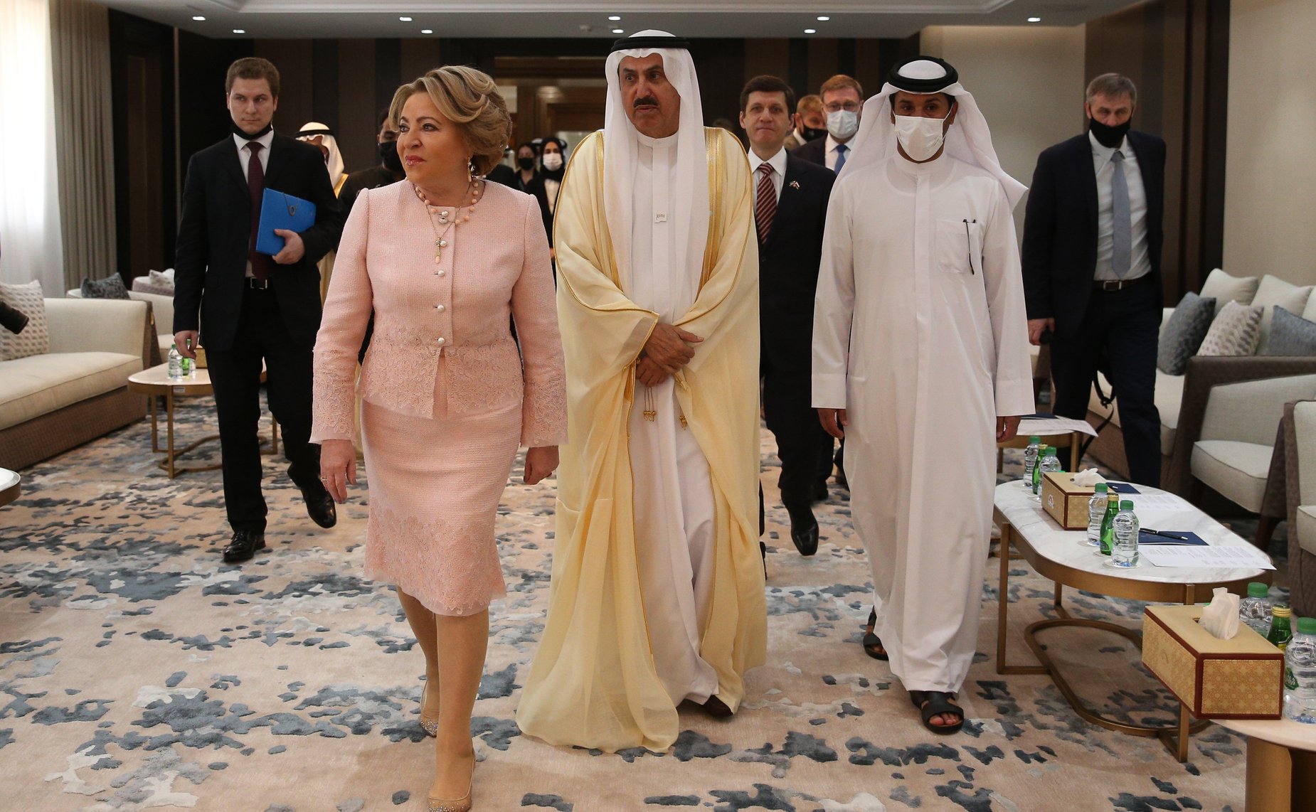 Встреча Председателя СФ Валентины Матвиенко с Председателем Федерального национального совета ОАЭ