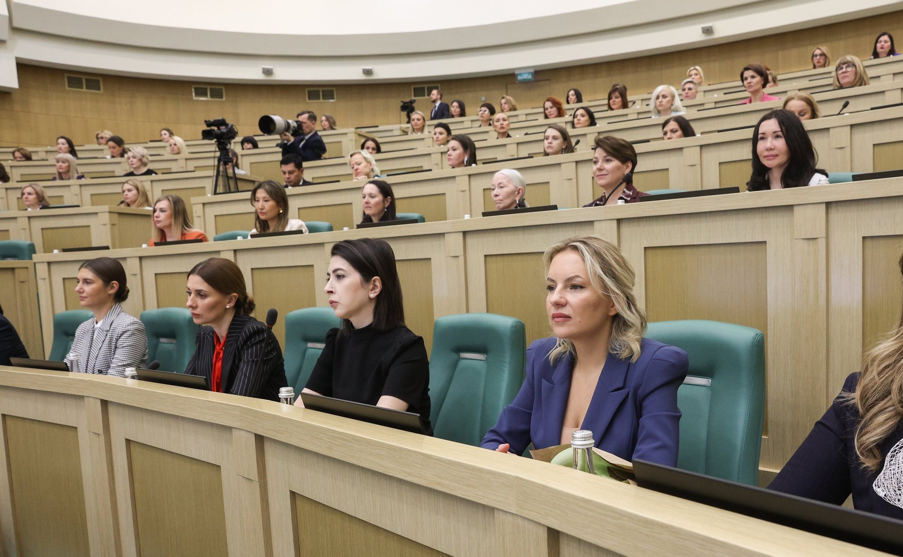 Встреча Председателя Совета Федерации Валентины Матвиенко с женщинами-предпринимателями «Голос женского бизнеса»