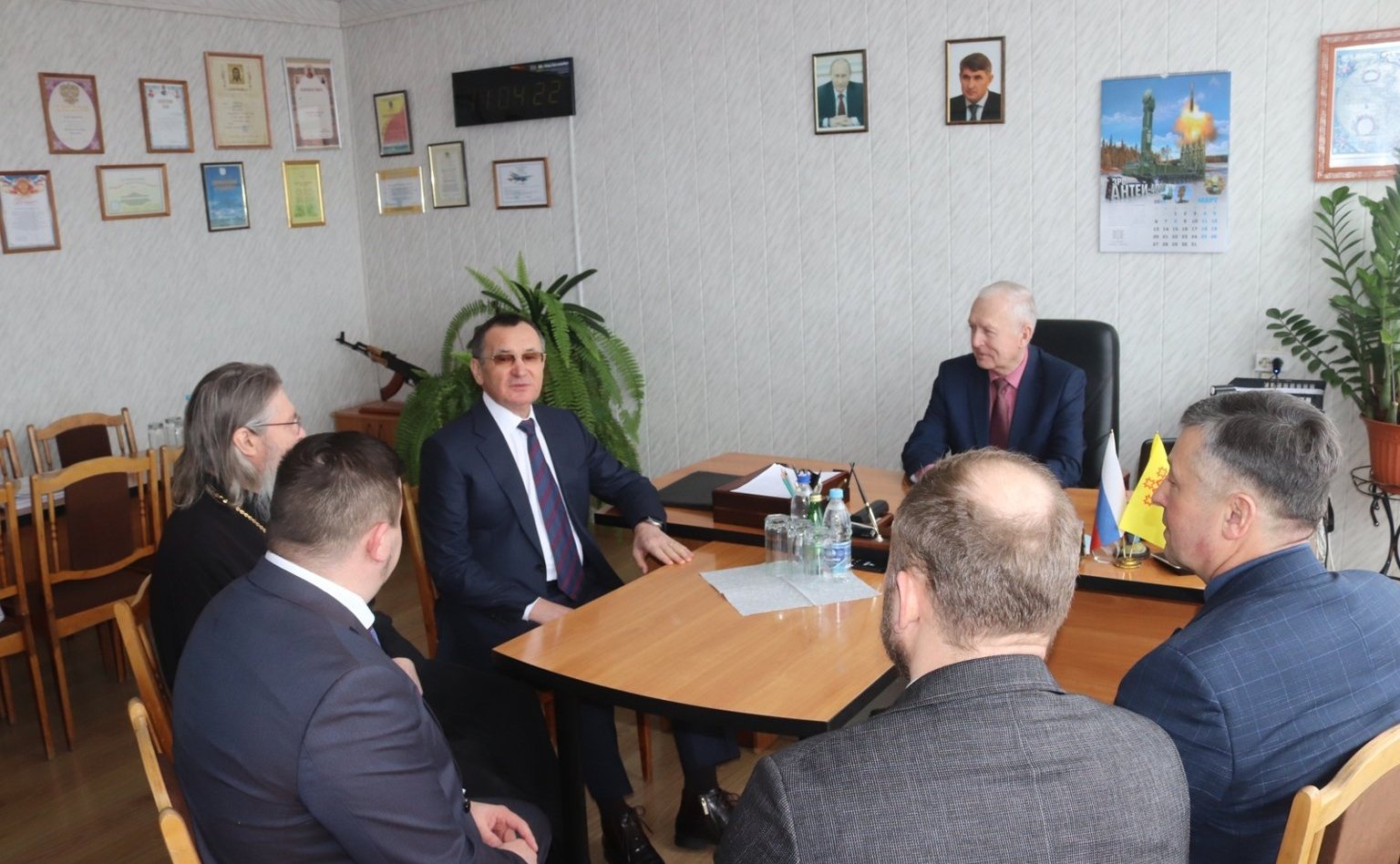 Николай Федоров в рамках работы в регионе посетил город Алатырь