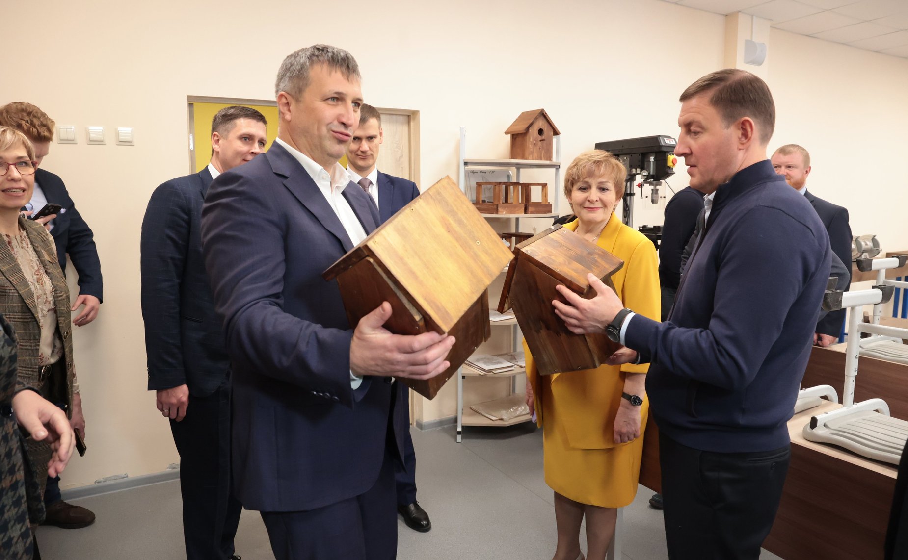 Андрей Турчак посетил в Нижегородской области школу, построенную в рамках президентской программы