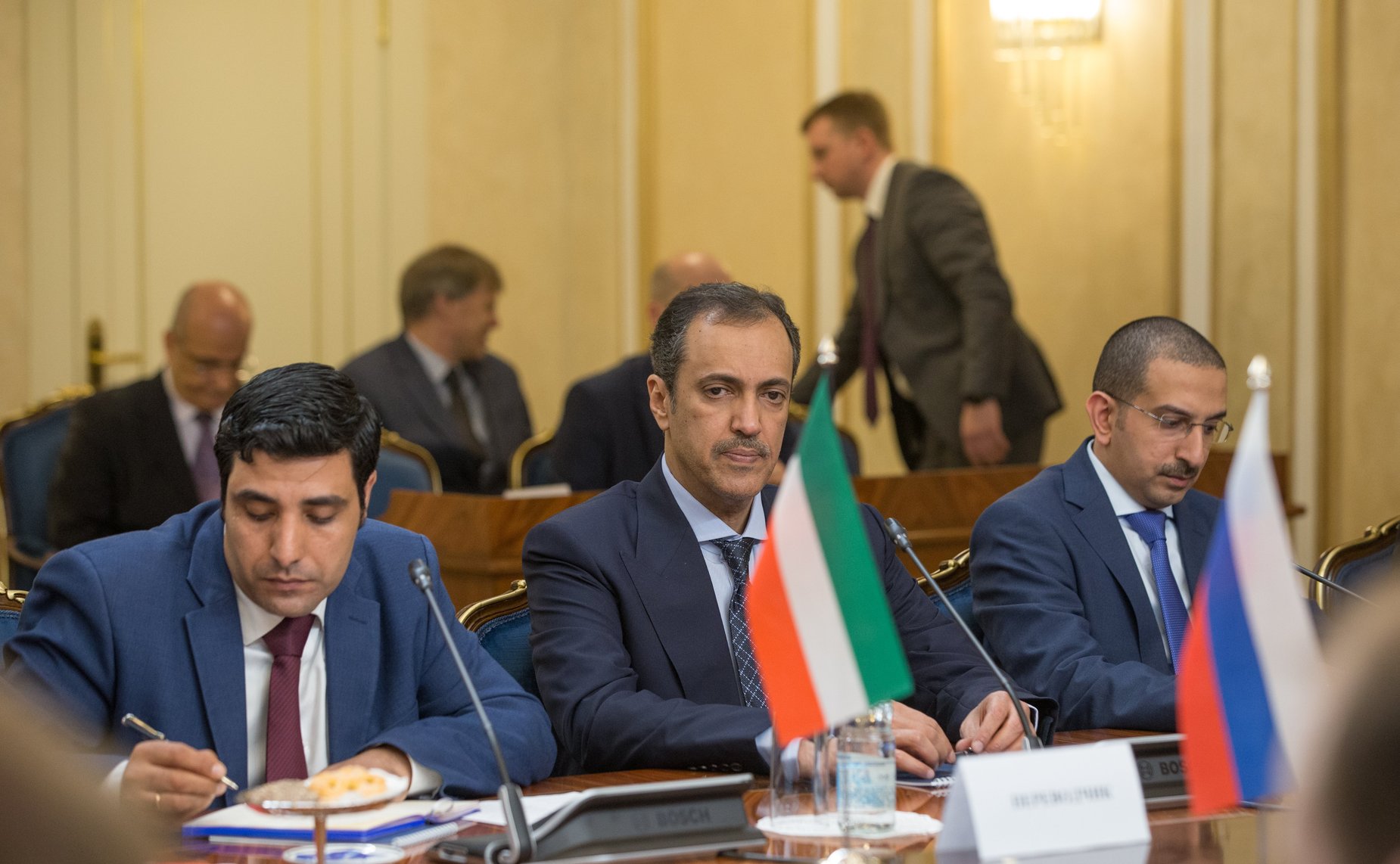 Встреча В. Матвиенко с Председателем Национального собрания Государства Кувейт Марзуком Аль-Ганимом