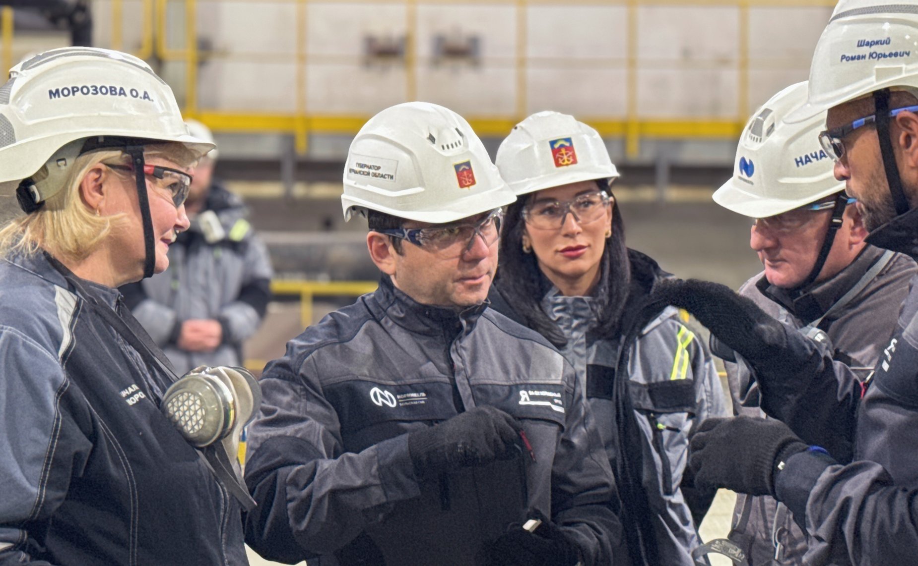 Елена Дягилева посетила дочернее предприятие «Норильского никеля»