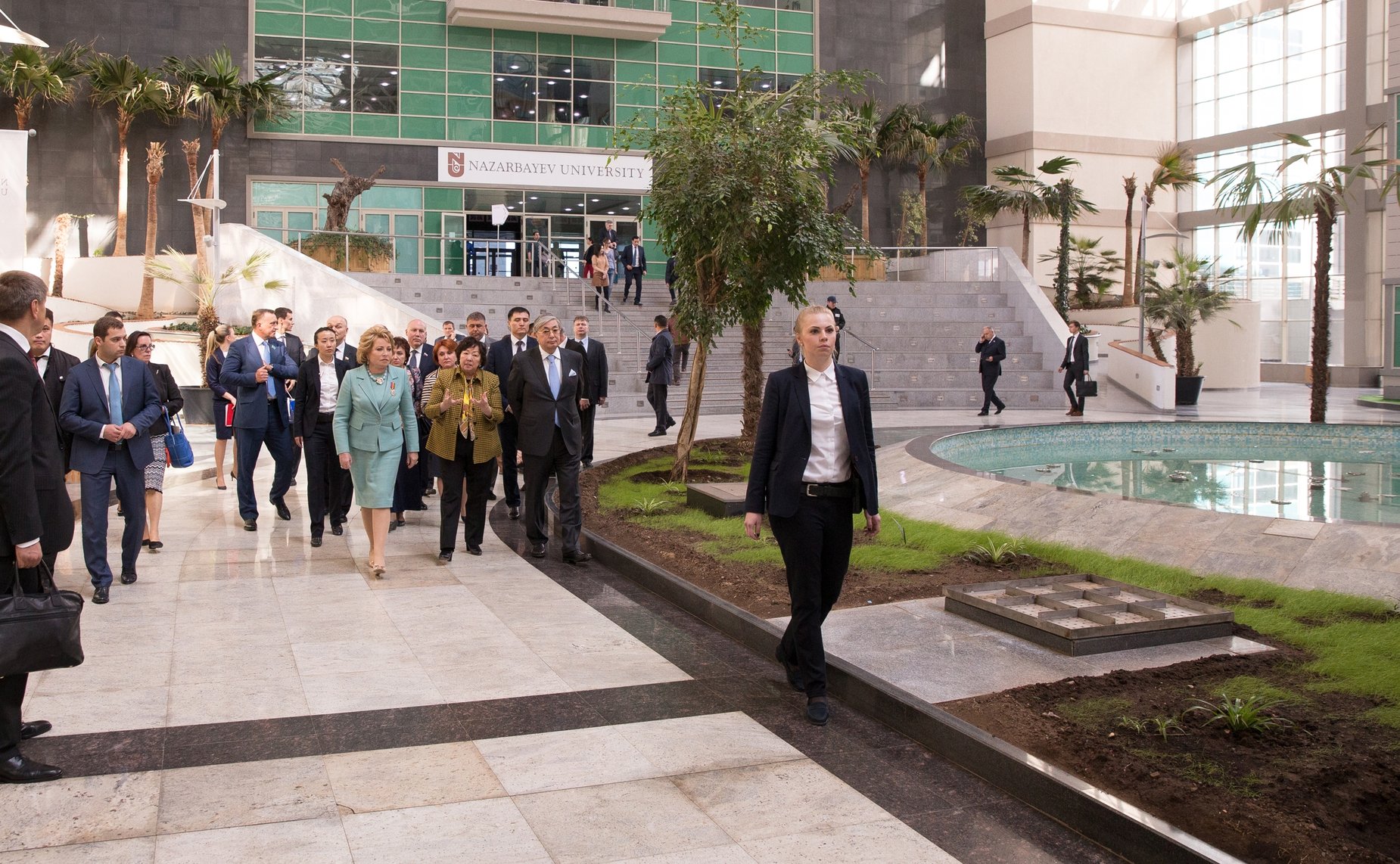 Делегация Совета Федерации посетила «Назарбаев Университет»