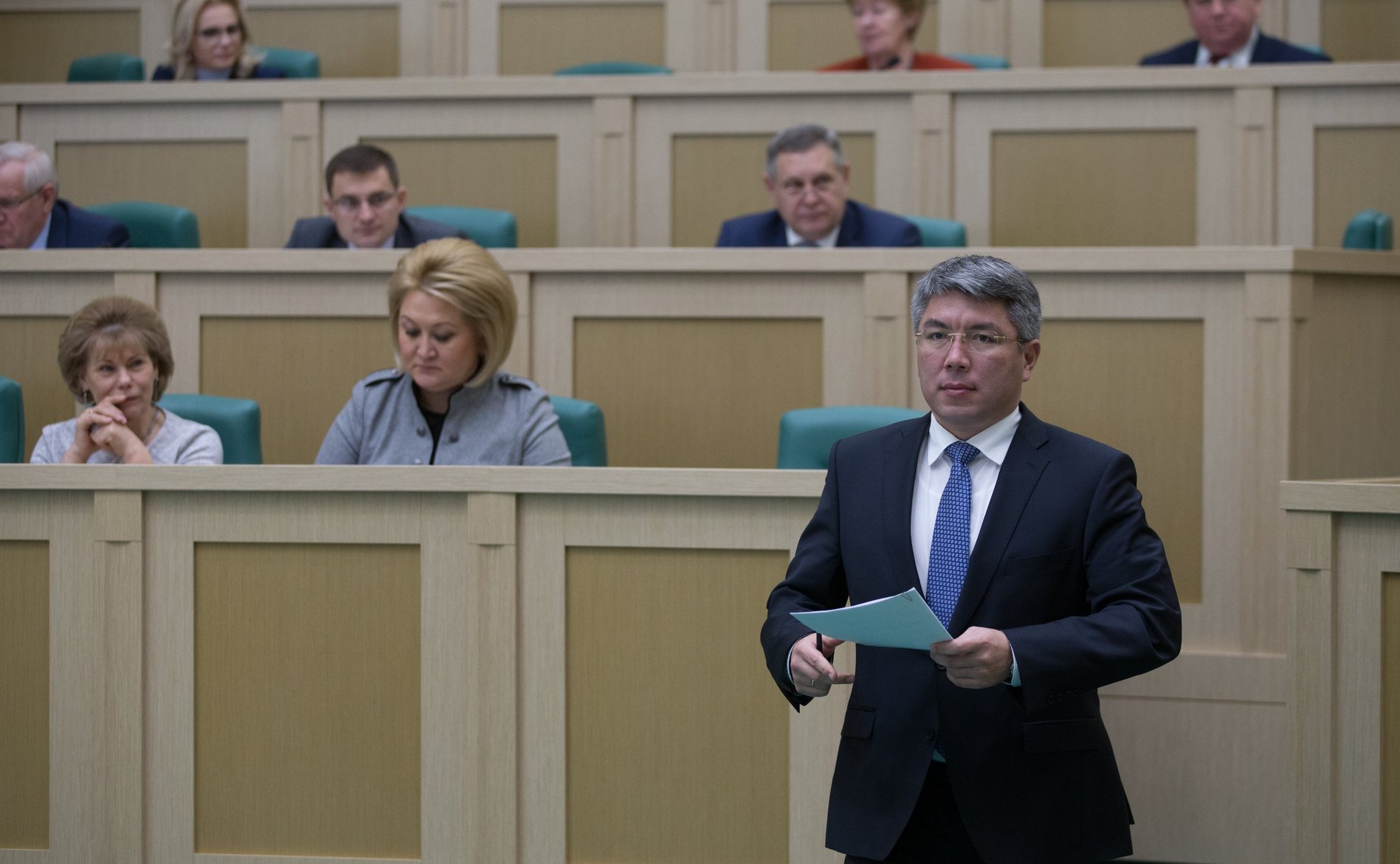 Глава Республики Бурятия А. Цыденов