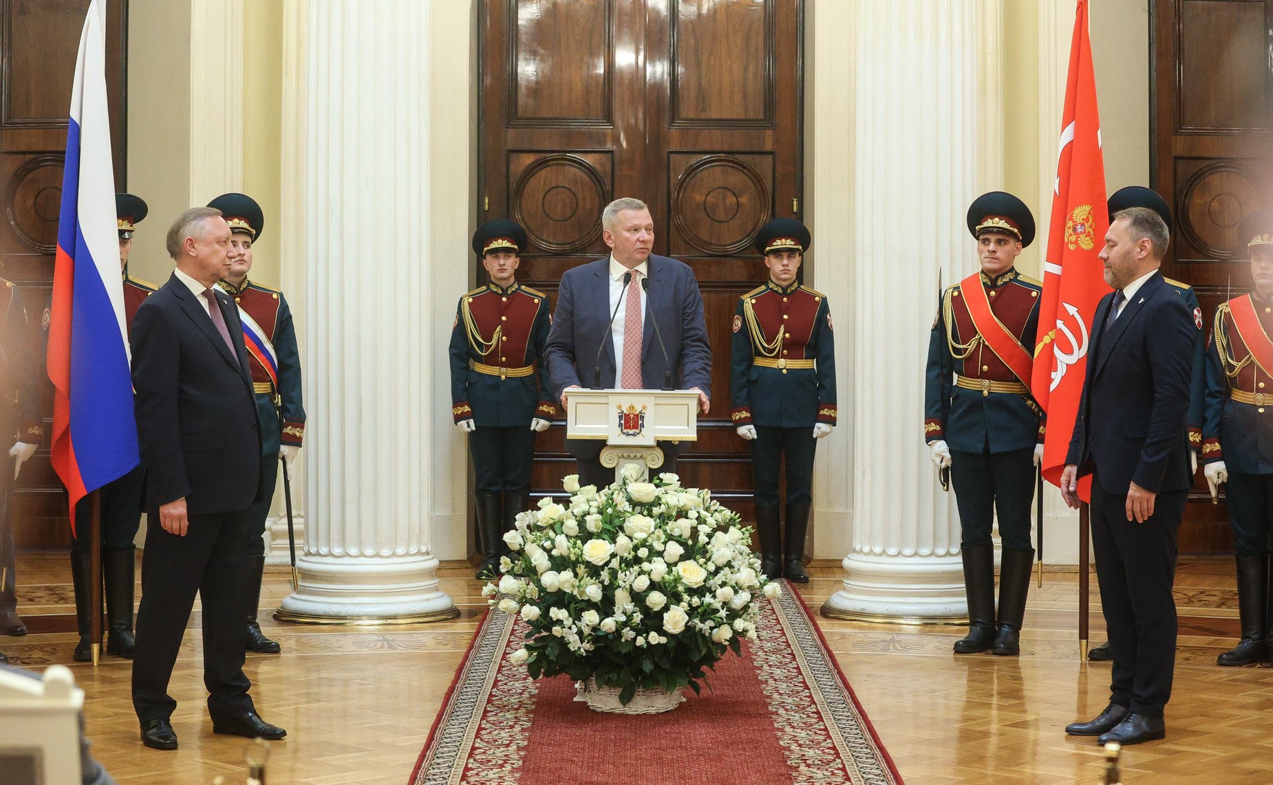 Валентина Матвиенко приняла участие в торжественной церемонии вручения знаков отличия лицам, удостоенным звания «Почетный гражданин Санкт-Петербурга» в 2024 году