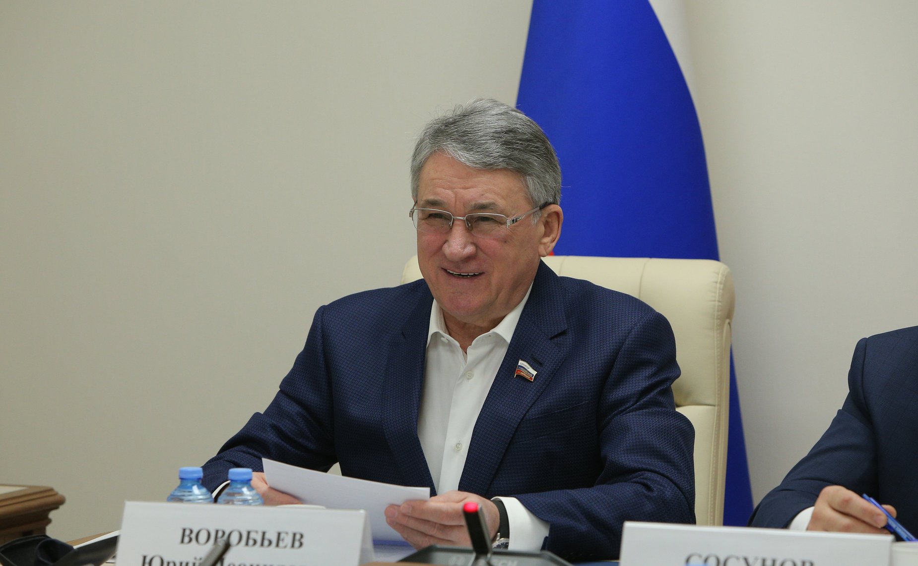 Заместитель Председателя СФ Юрий Воробьев