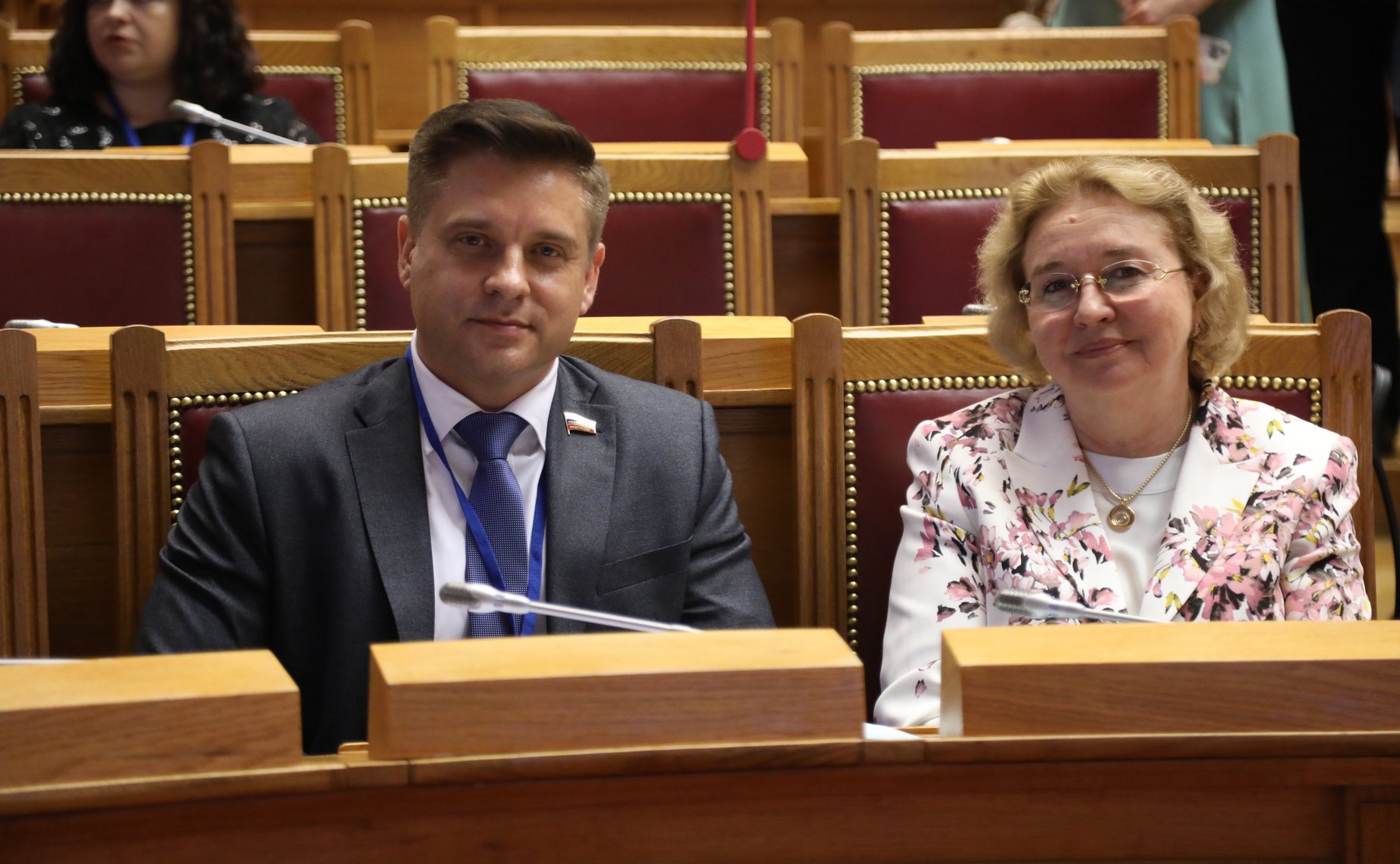 Инна Святенко и Юрий Архаров приняли участие в Молодежном межпарламентском форуме государств – участников СНГ «Молодые парламентарии – взгляд в будущее Содружества»