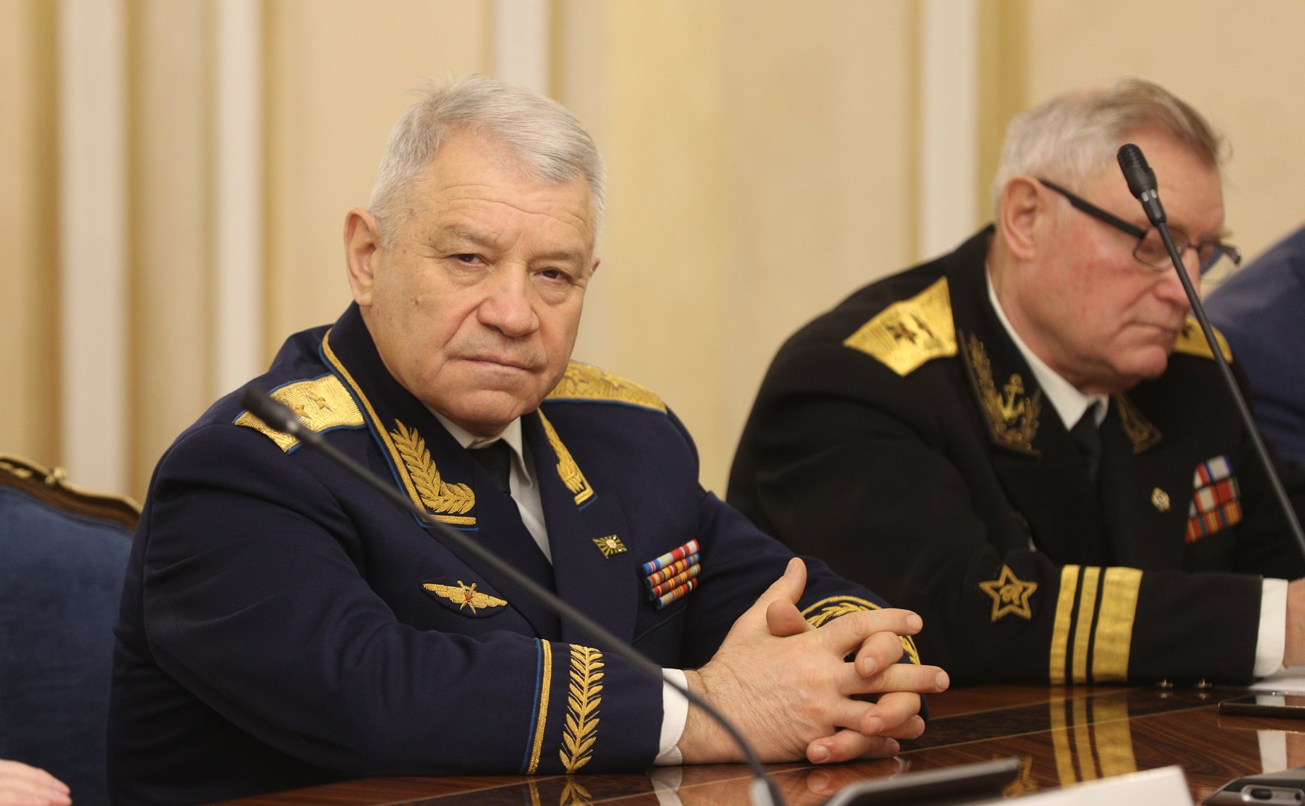 Совещание Комитета СФ по обороне и безопасности совместно с Клубом военачальников РФ