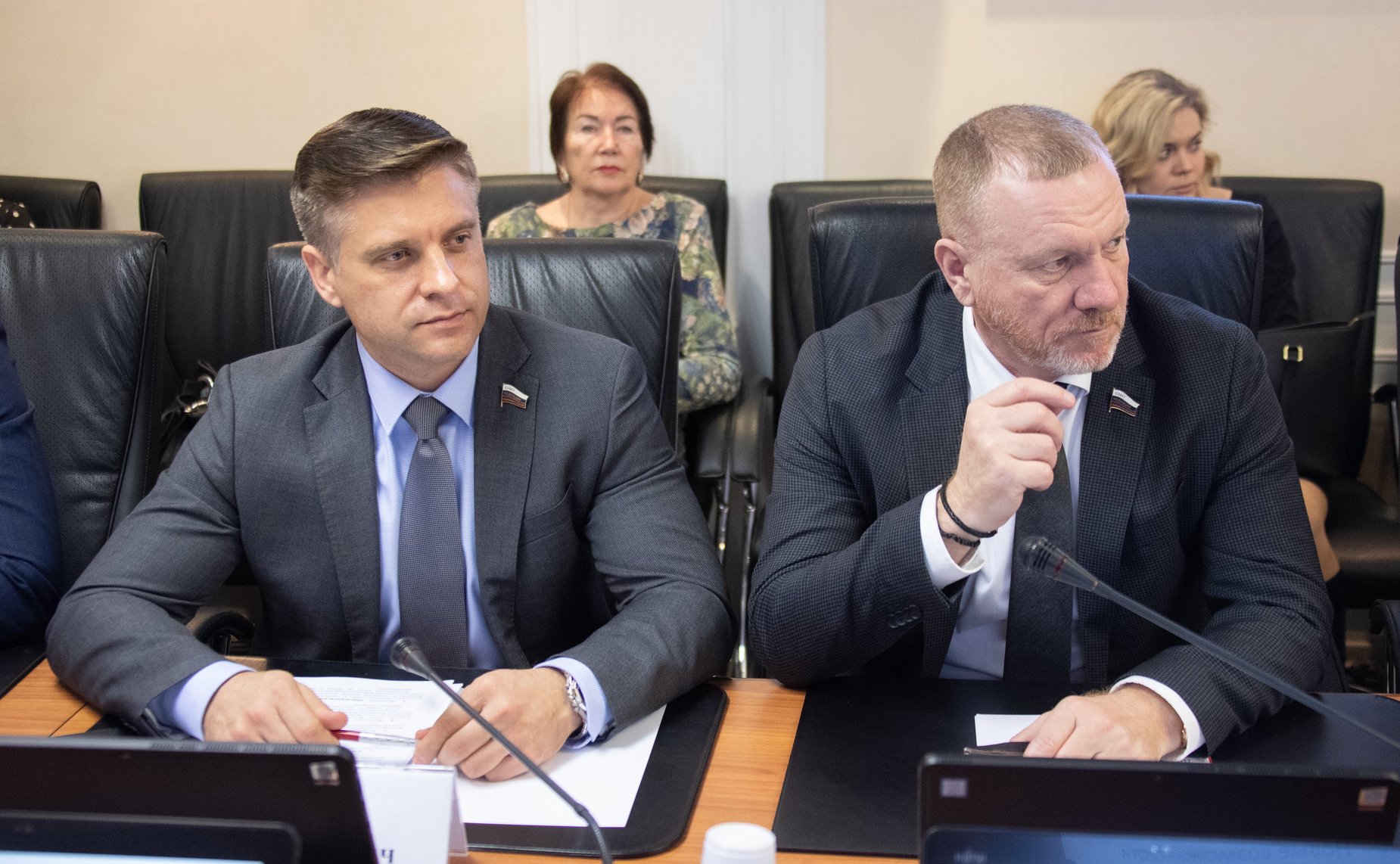 Юрий Архаров и Сергей Горняков