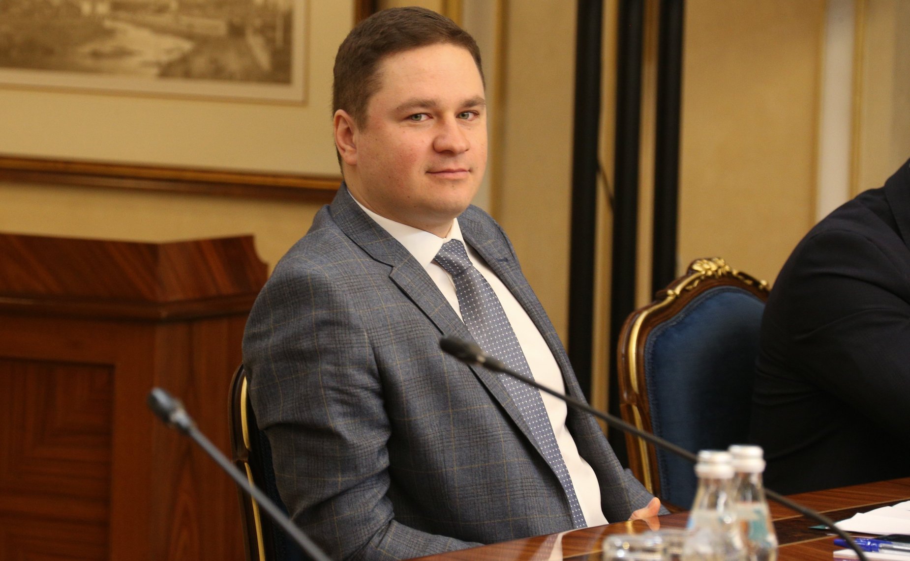 Встреча заместителя Председателя СФ Константина Косачева с членами Палаты молодых законодателей при СФ