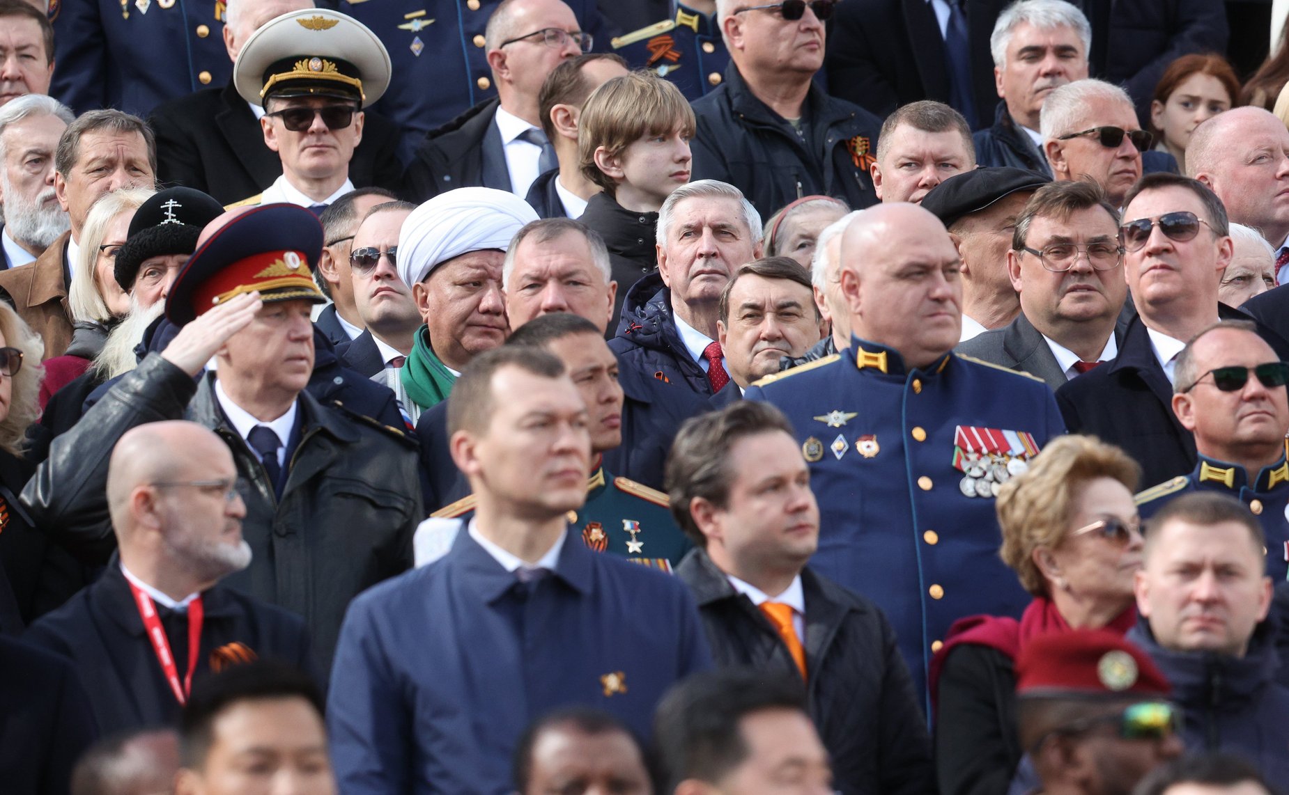 Председатель Совета Федерации Валентина Матвиенко присутствовала на военном параде в ознаменование 80-й годовщины Великой Победы
