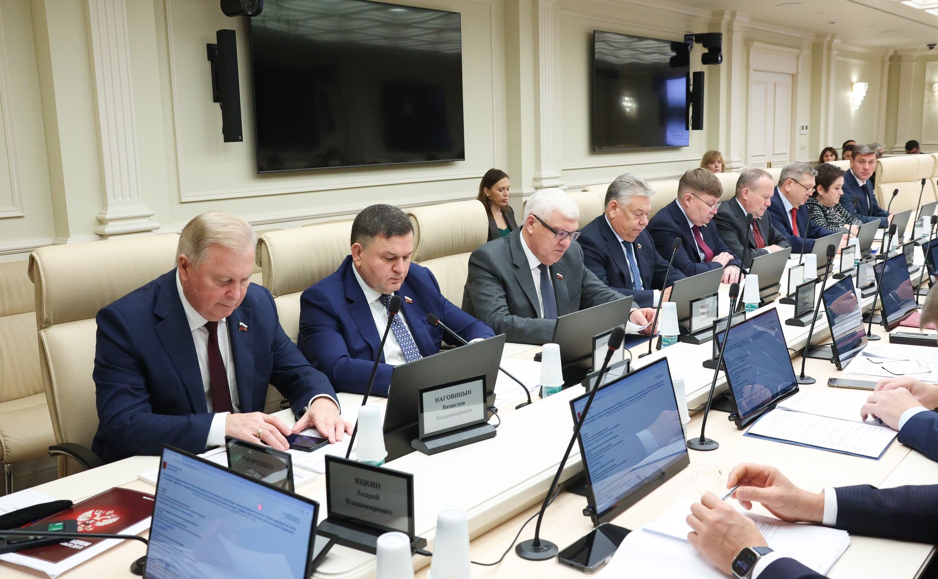 Расширенное заседание Комитета СФ по Регламенту и организации парламентской деятельности (в рамках дней Тульской области в Совете Федерации)