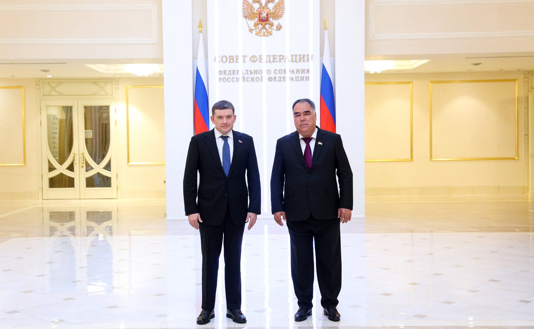 Заседание Комиссии по сотрудничеству Совета Федерации Федерального Собрания Российской Федерации и Маджлиси милли Маджлиси Оли Республики Таджикистан