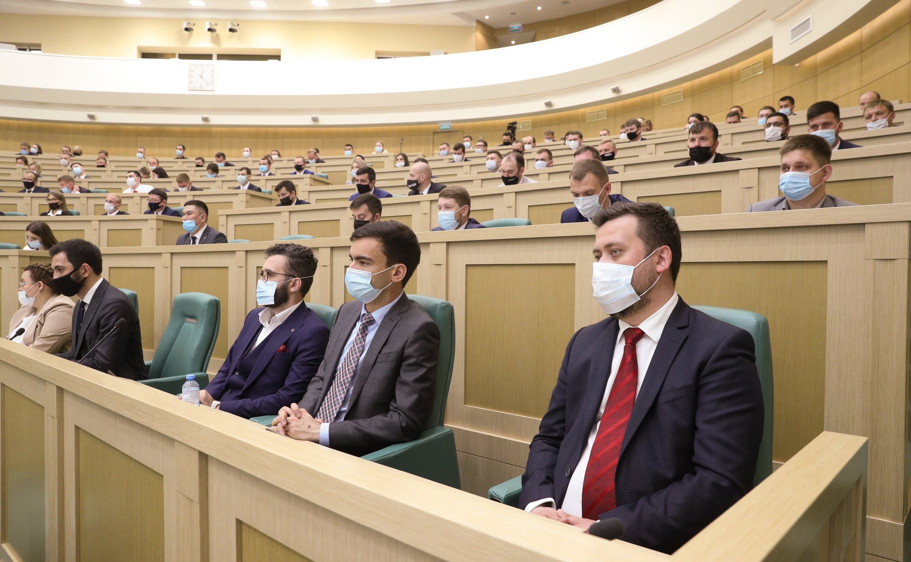 Заседание Палаты молодых законодателей при Совете Федерации