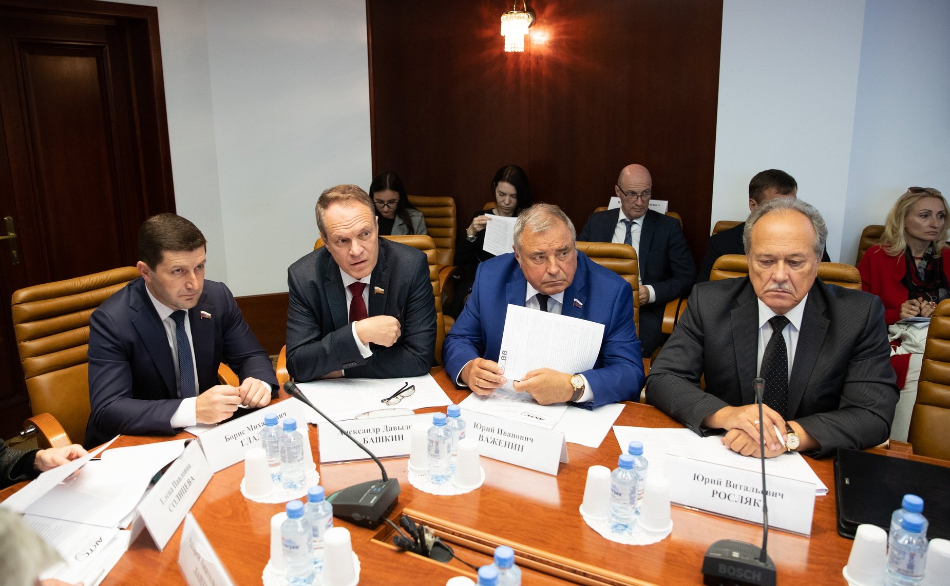 Совещание на тему «Вопросы правового обеспечения бесперебойного тепло-, водоснабжения и водоотведения»