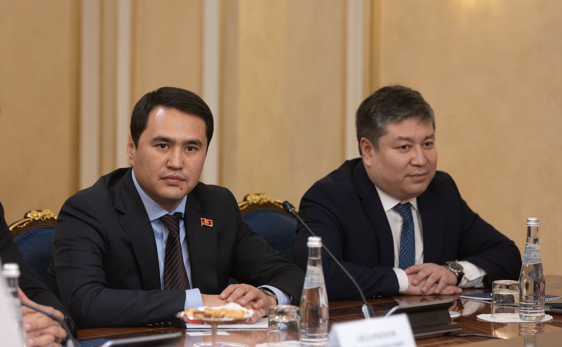 Встреча Председателя СФ Валентины Матвиенко с Председателем Жогорку Кенеша Киргизской республики