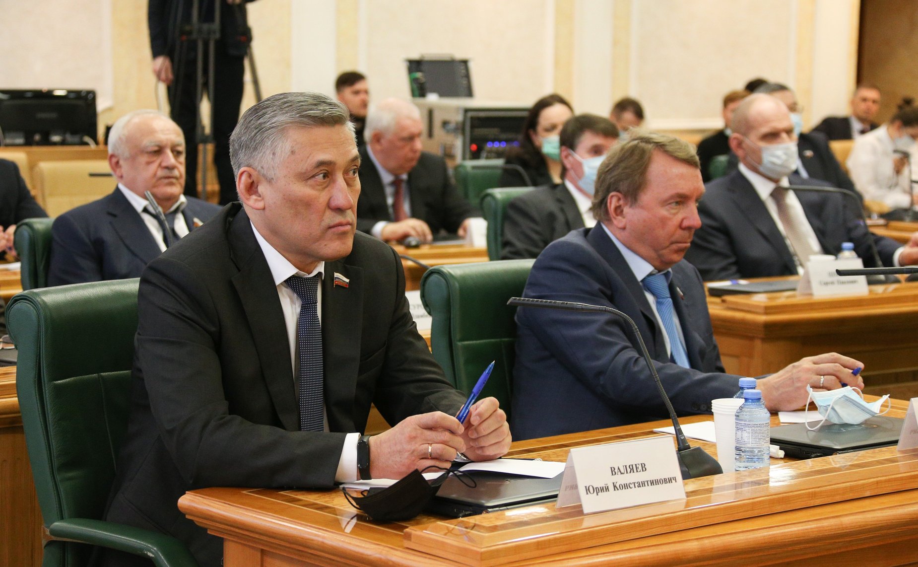 Расширенное заседание Комитета СФ по международным делам с участием членов Комитета СФ по обороне и безопасности и Чрезвычайного и Полномочного Посла Российской Федерации в США Анатолия Антонова