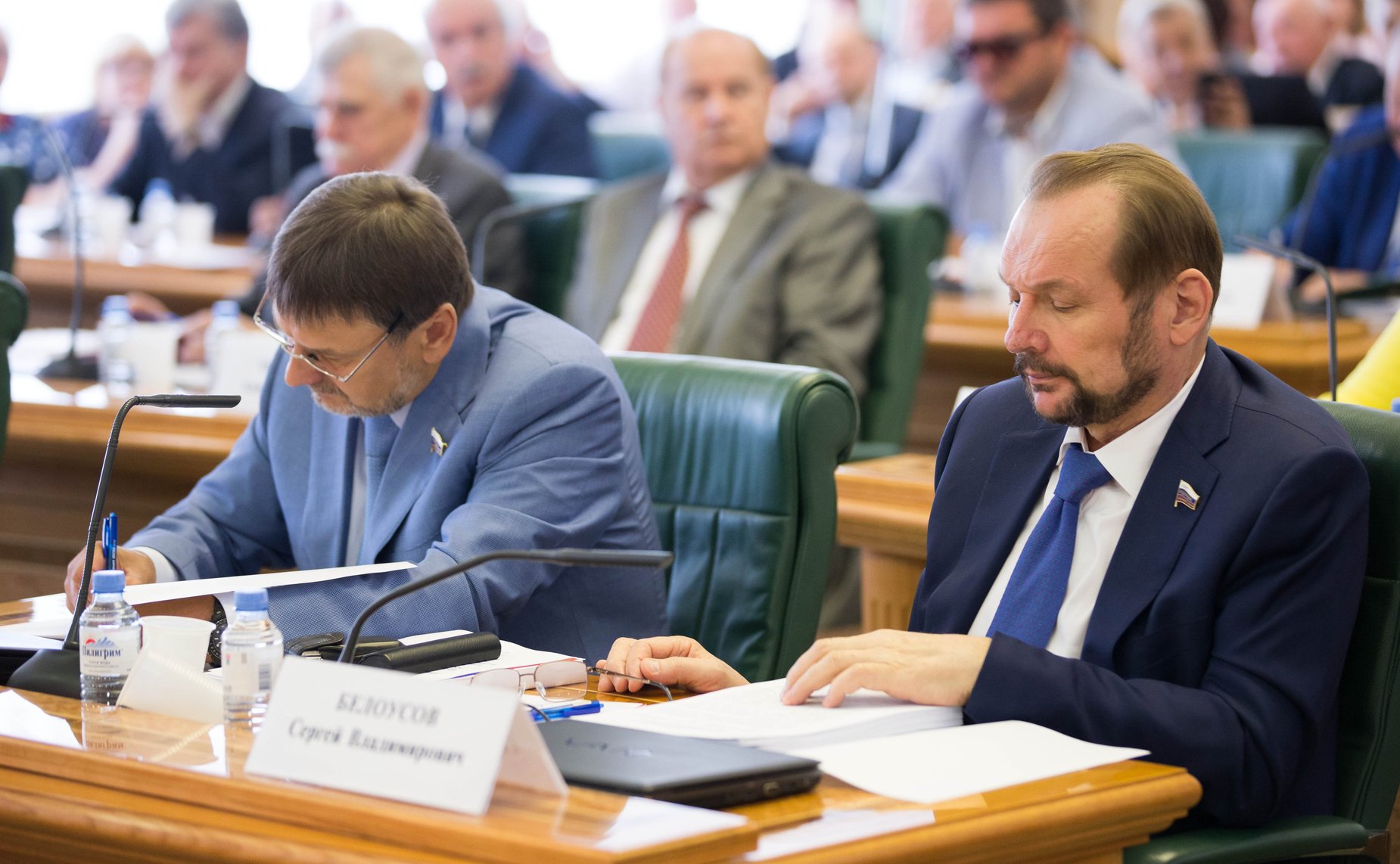 Владимир Лебедев и Сергей Белоусов