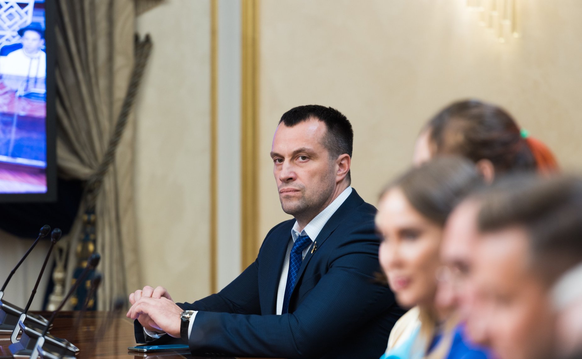 Встреча сенаторов с детьми-победителями Международного культурно-образовательного проекта «Таланты Арктики. Дети»