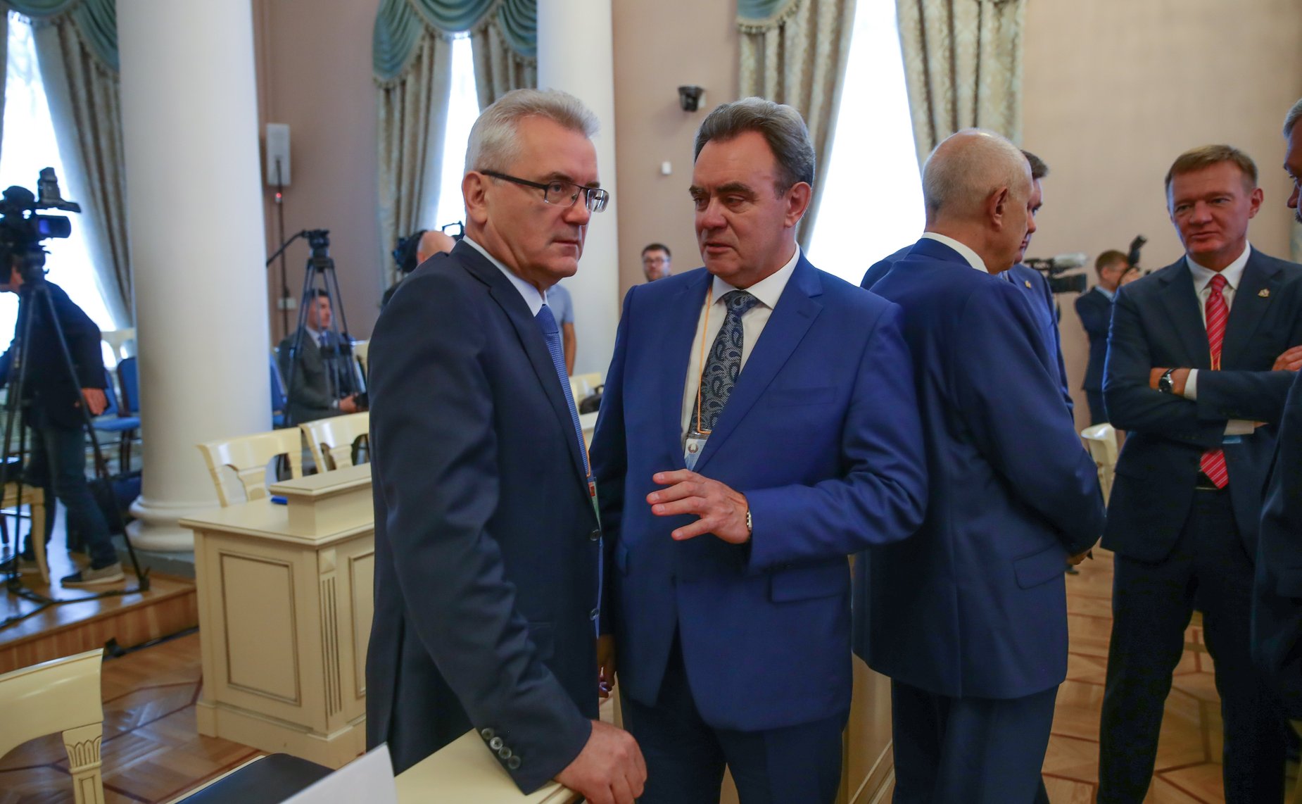 Встреча Председателя Совета Федерации В. Матвиенко и Председателя Совета Республики М. Мясниковича с руководителями органов государственной власти субъектов Российской Федерации и регионов Республики Беларусь