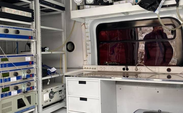 Олег Цепкин в рамках работы в регионе посетил областной Центр экологического мониторинга, а также стационарные и мобильные посты контроля атмосферного воздуха