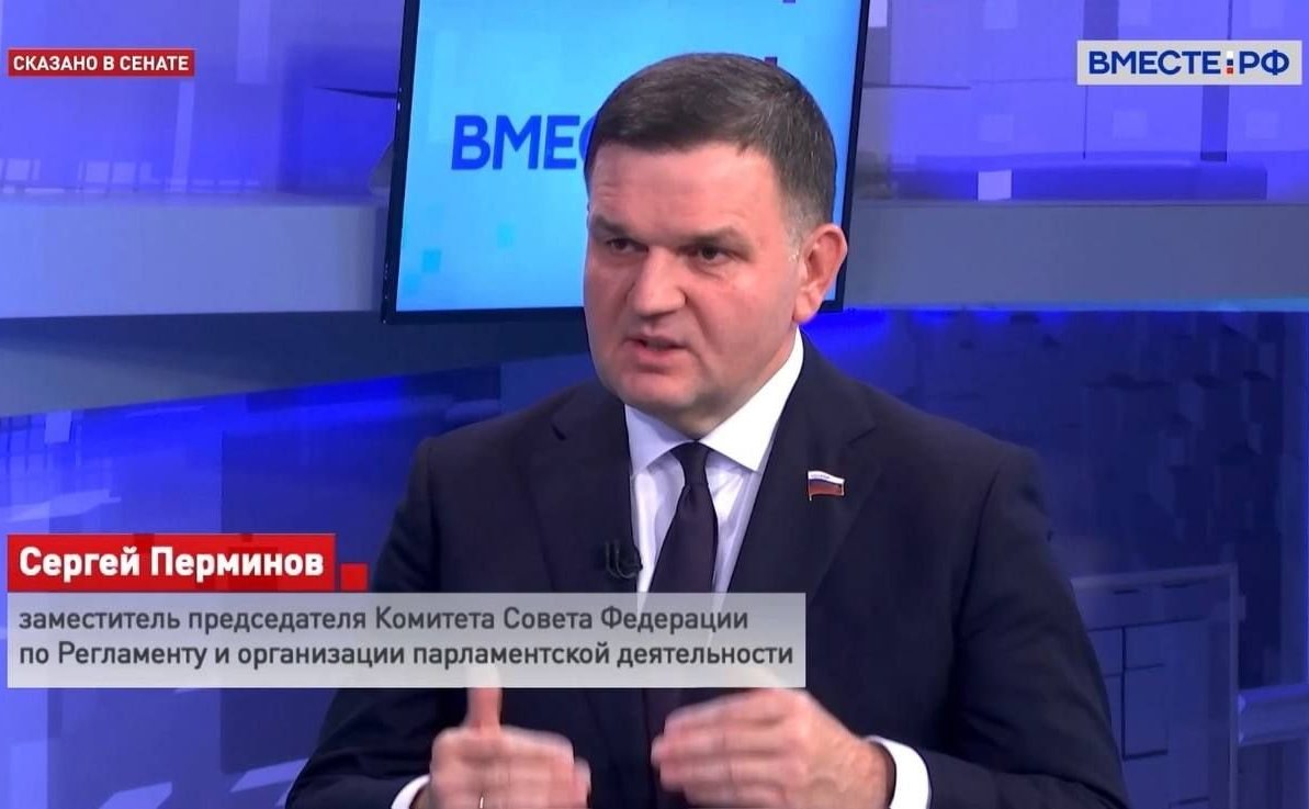 Сергей Перминов ответил 21 сентября на вопросы телеканала «Вместе-РФ» об историческом значении и безопасности референдумов в Донбассе и на освобожденных территориях
