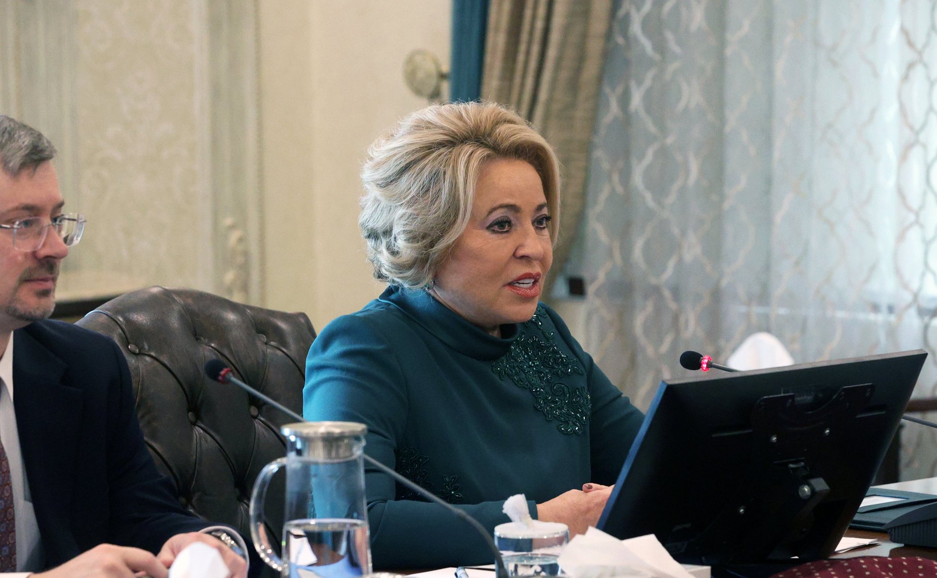 Встреча Председателя Совета Федерации Валентины Матвиенко с премьер-министром Исламской Республики Пакистан Шехбазом Шарифом