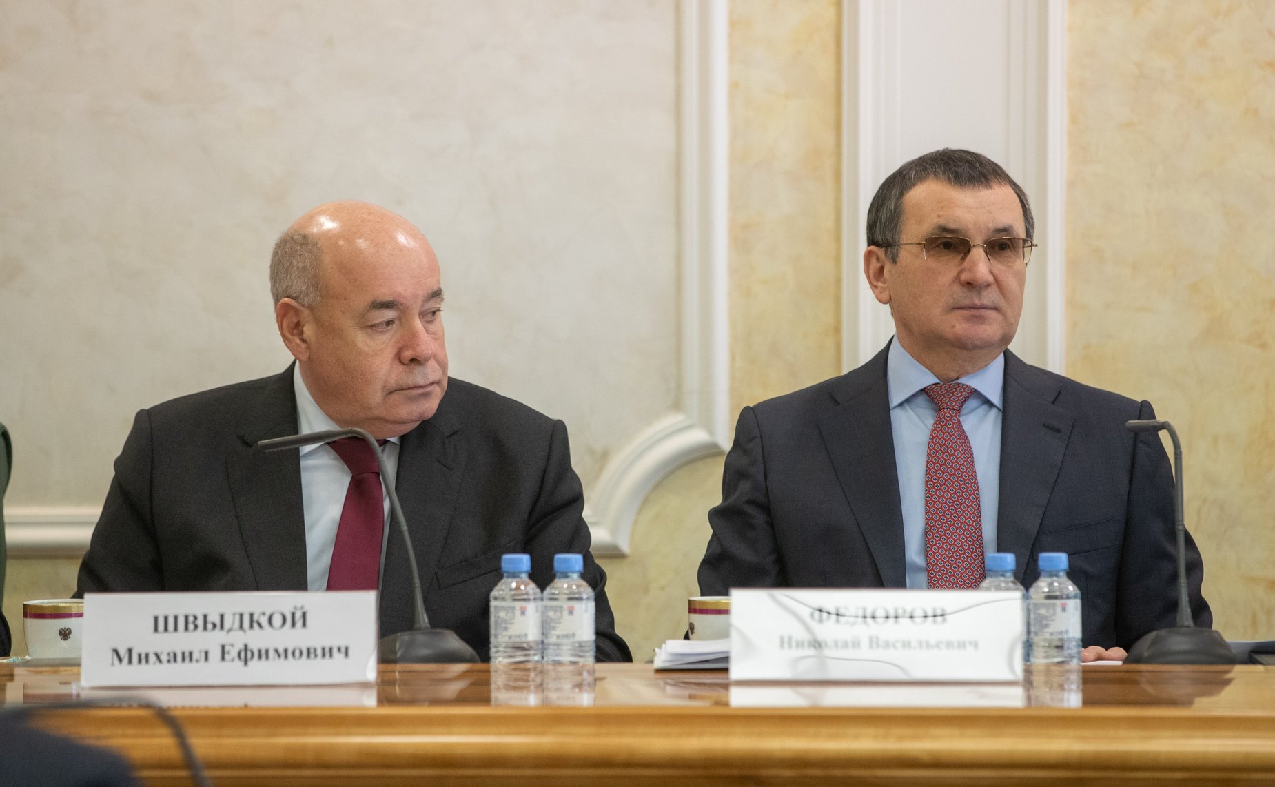 Михаил Швыдкой и Николай Федоров