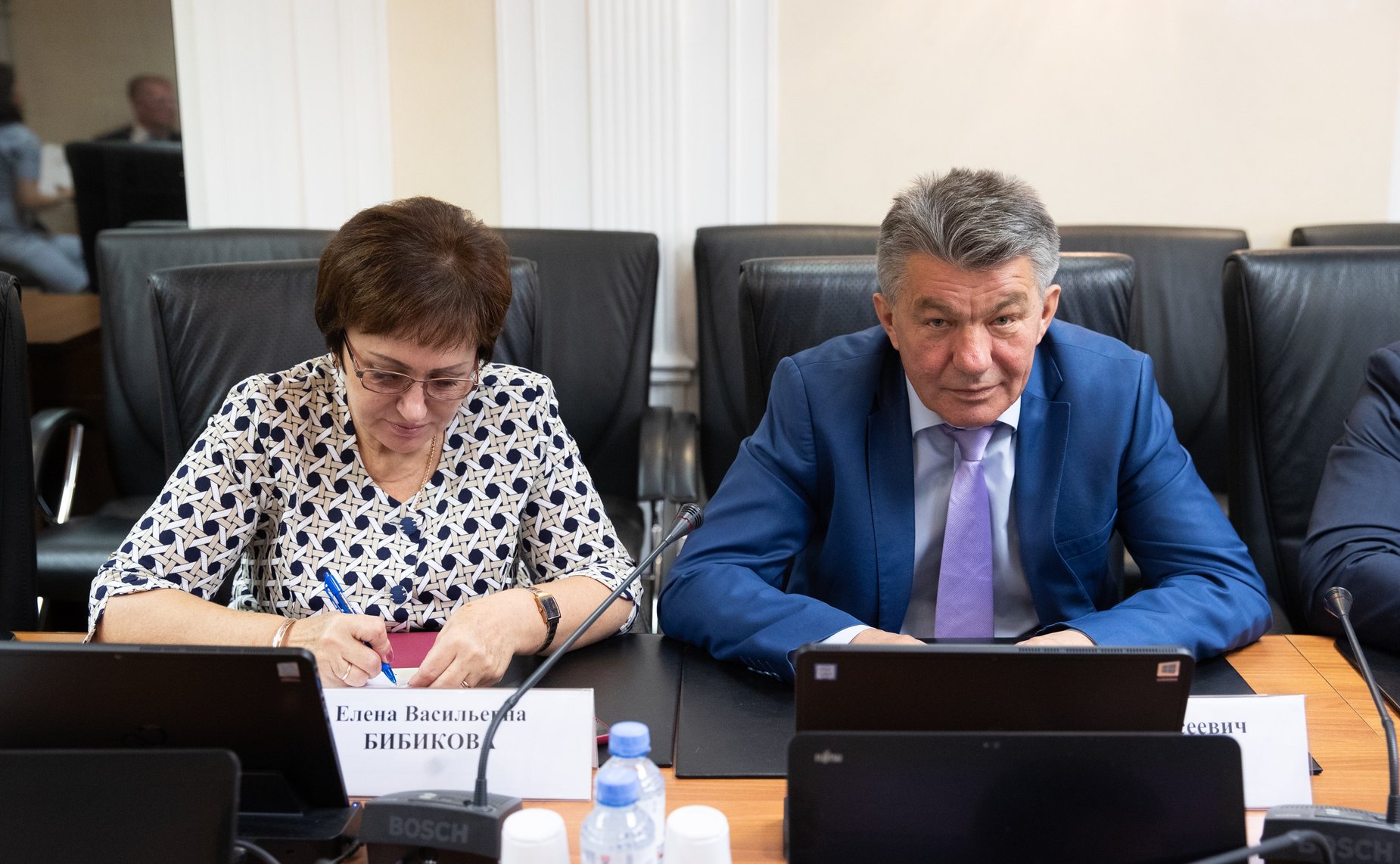 Елена Бибикова и Виктор Озеров