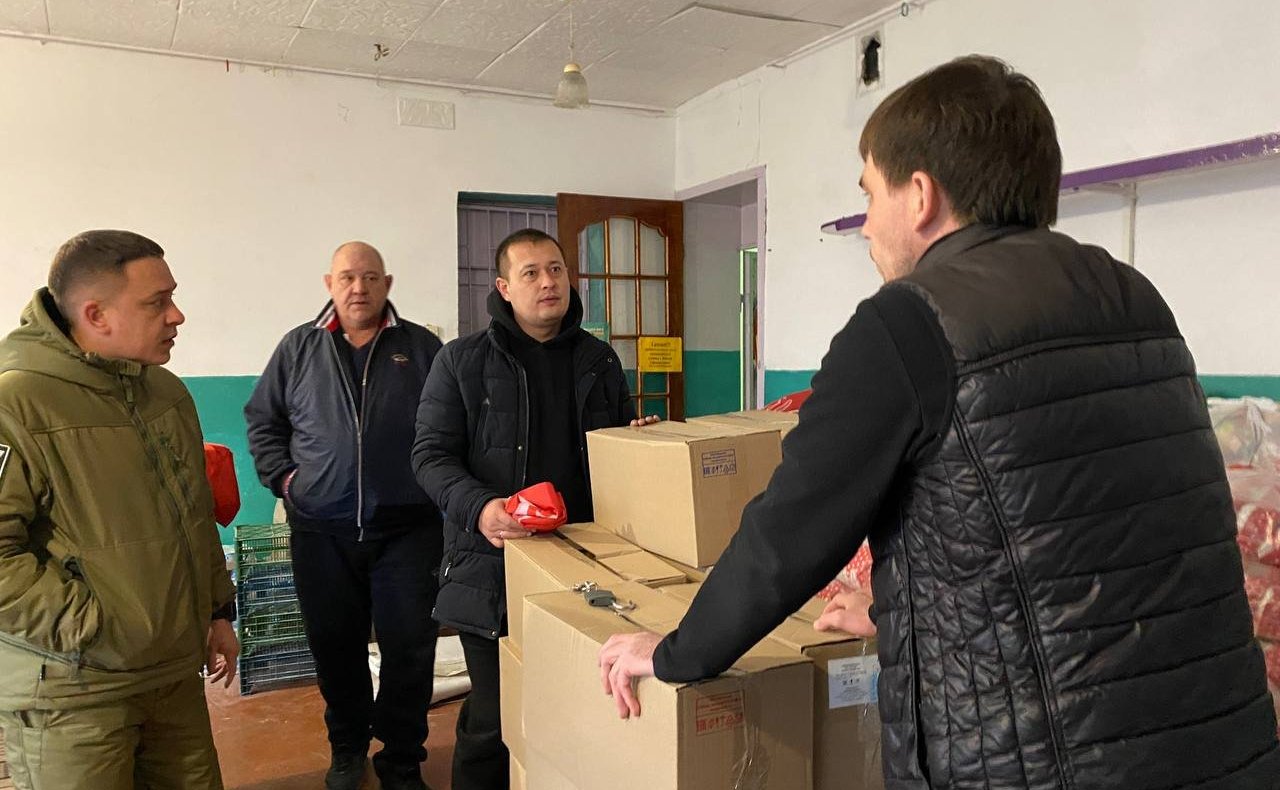 Айрат Гибатдинов посетил военнослужащих в зоне проведения СВО