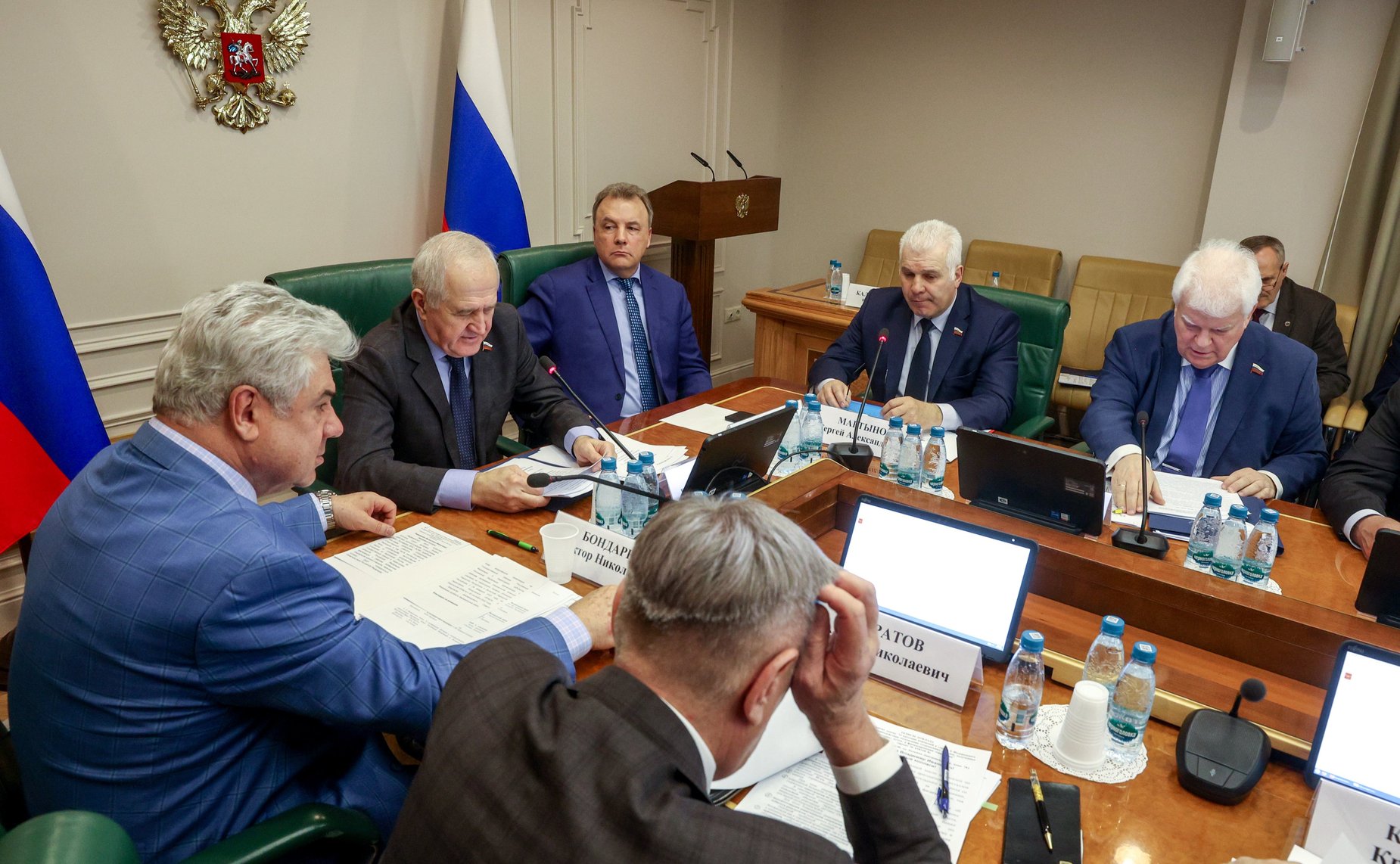 Заседание Комитета Совета Федерации по обороне и безопасности