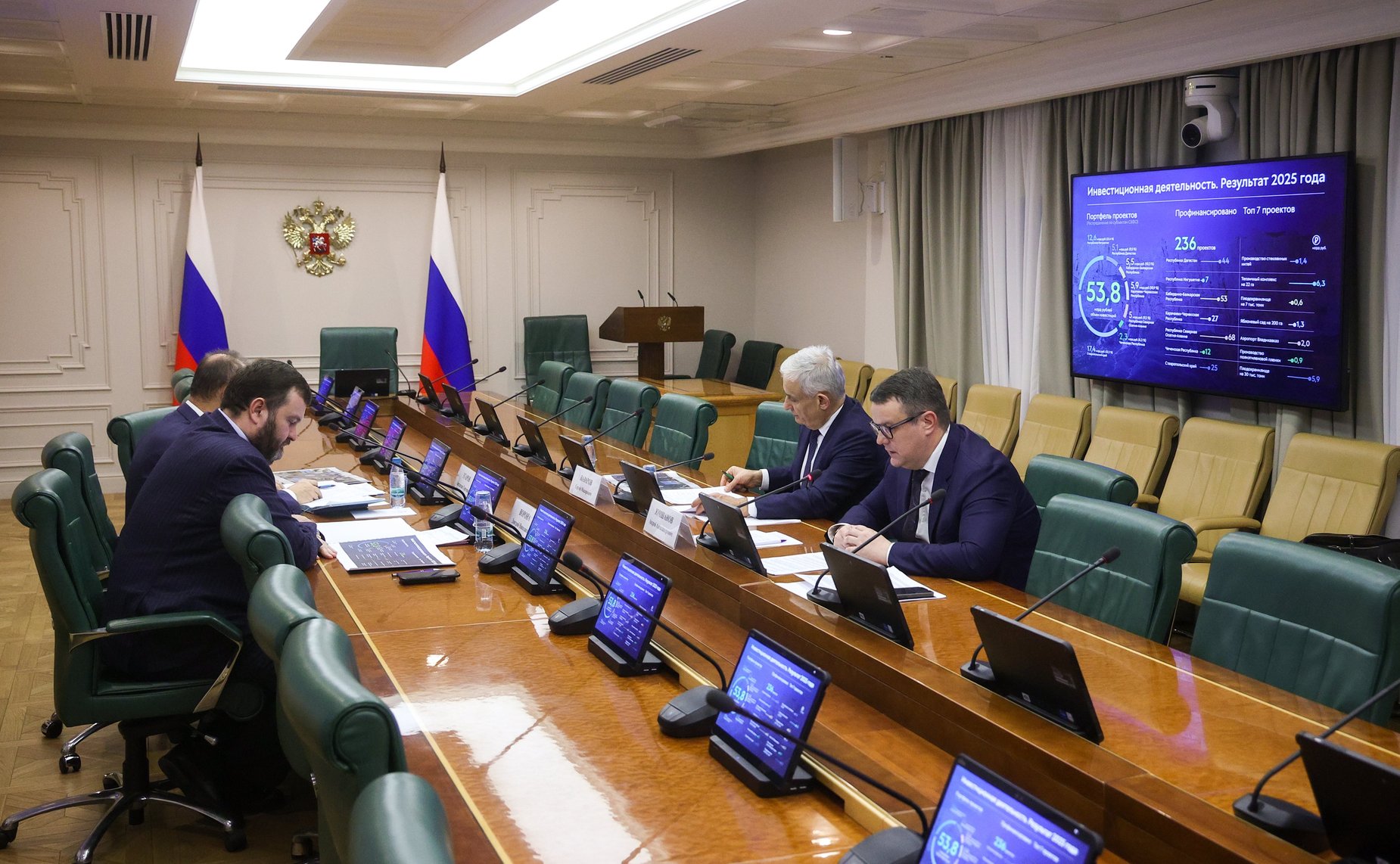 Круглый стол Комитета Совета Федерации по экономической политике «Реализация экономических и инфраструктурных проектов акционерного общества «КАВКАЗ.РФ»: актуальные вопросы и меры законодательной поддержки»