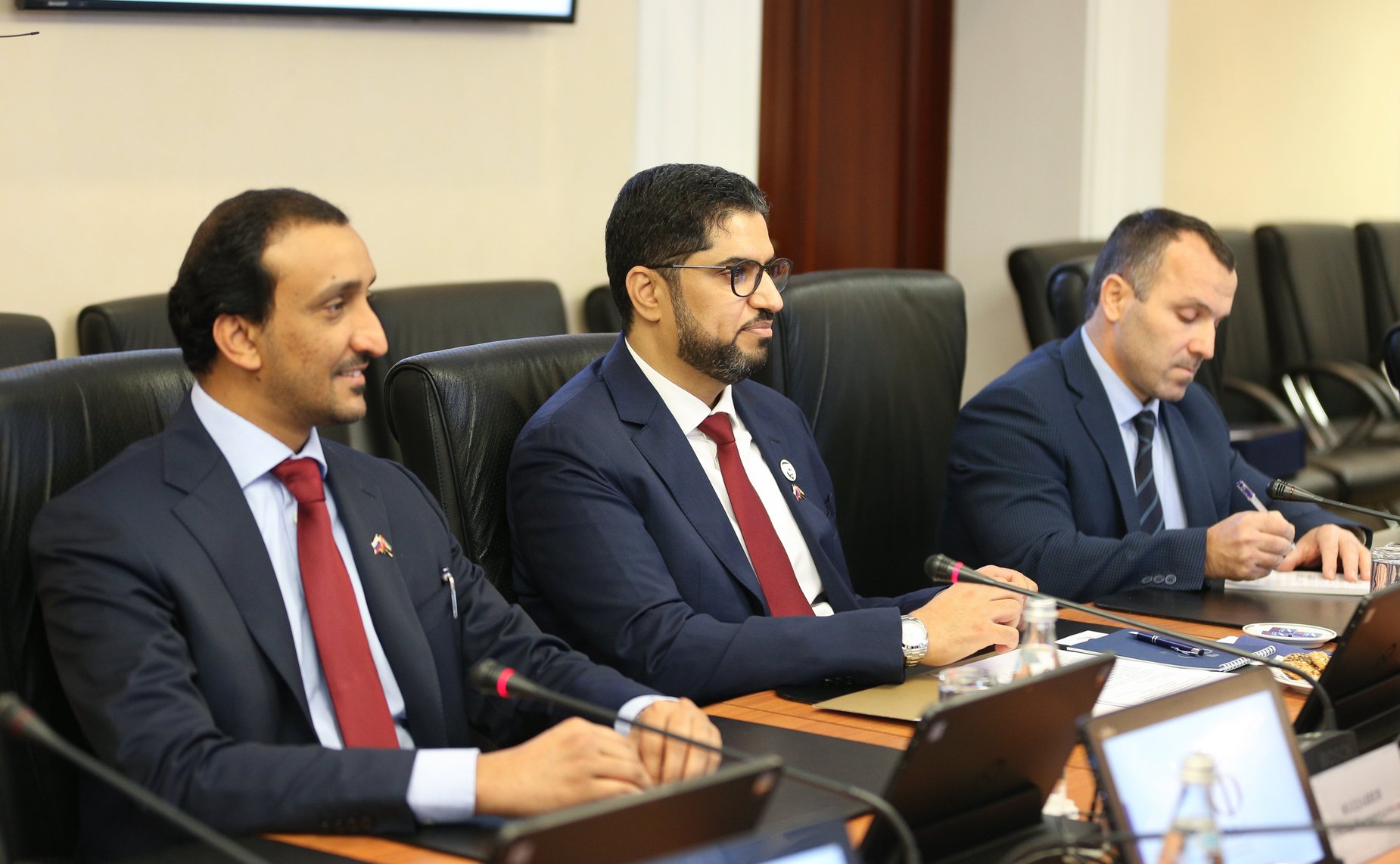 Встреча председателя Комитета СФ по науке, образованию и культуре Лилии Гумеровой с Чрезвычайным и Полномочным Послом Объединенных Арабских Эмиратов в РФ Мохаммедом Аль-Джабером