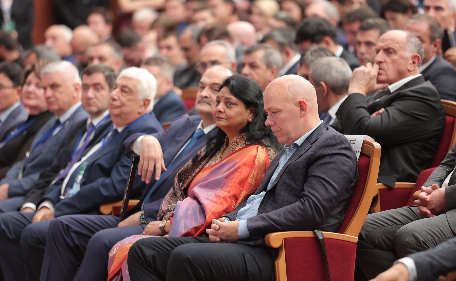 Открытие международного форума «Устойчивое развитие горных территорий» (фото пресс-служба Министерства экономического развития Республики Дагестан)